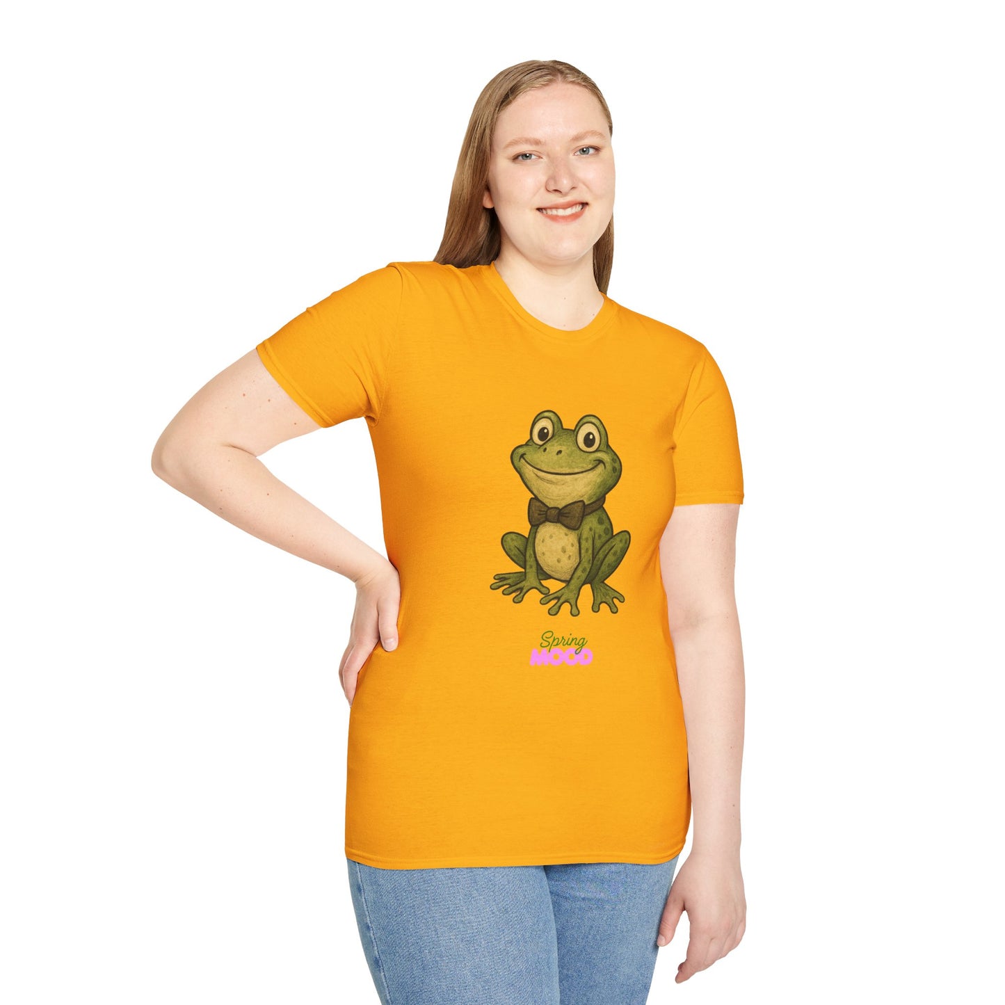 Spring Frog Unisex Softstyle T-Shirt - Fun & Casual Wear