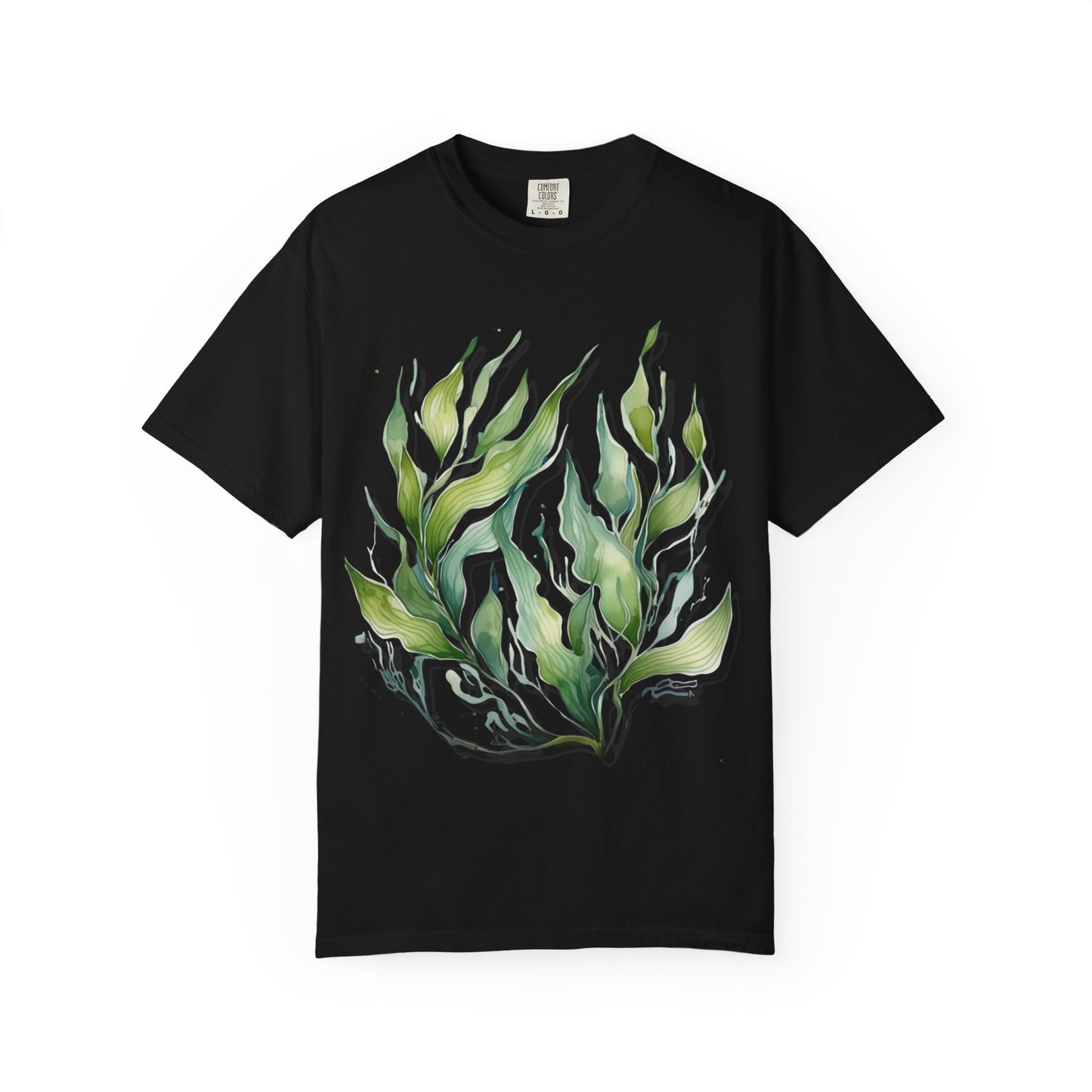 Eco-Friendly Seaweed Design T-Shirt for Nature Lovers