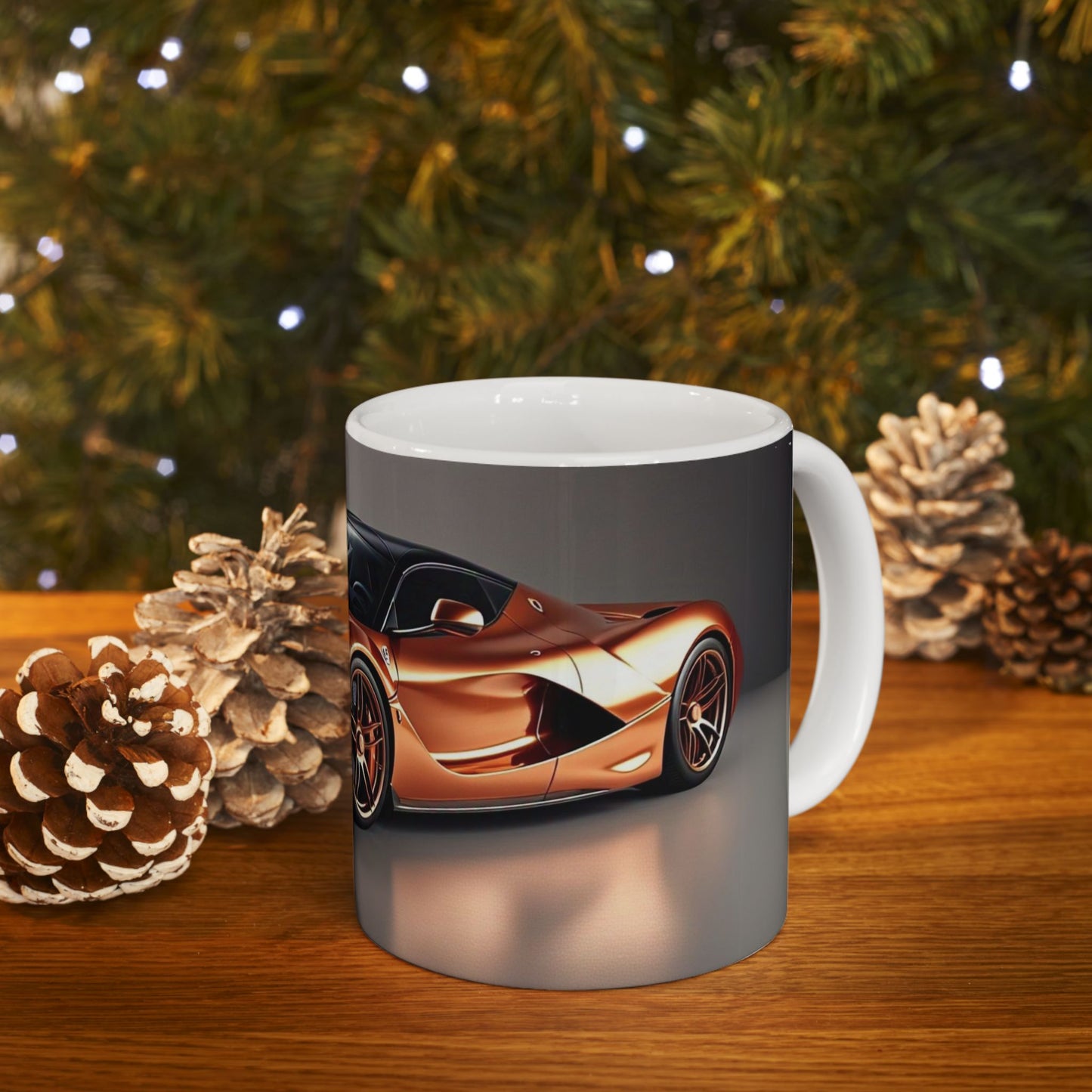 Luxury Sports Car Ceramic Mug - Perfect Gift for Car Enthusiasts