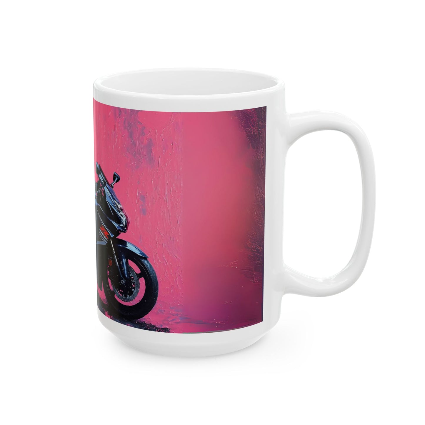Motorcycle Vibes Ceramic Mug – 11oz & 15oz