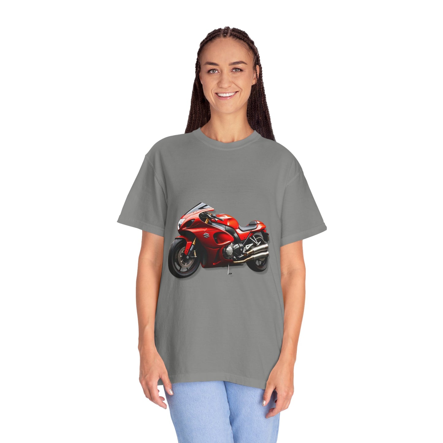 Biker Graphic Unisex T-Shirt - Vintage Motorcycle Design