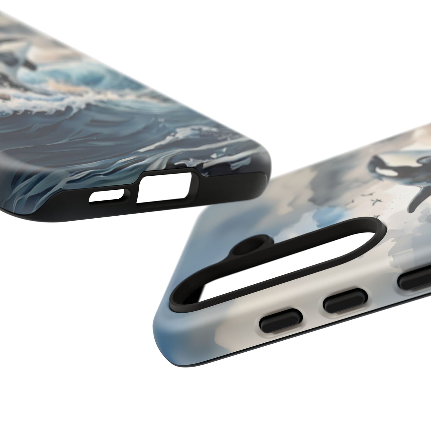 Whale Splash Phone Case - Tough & Stylish Ocean Design