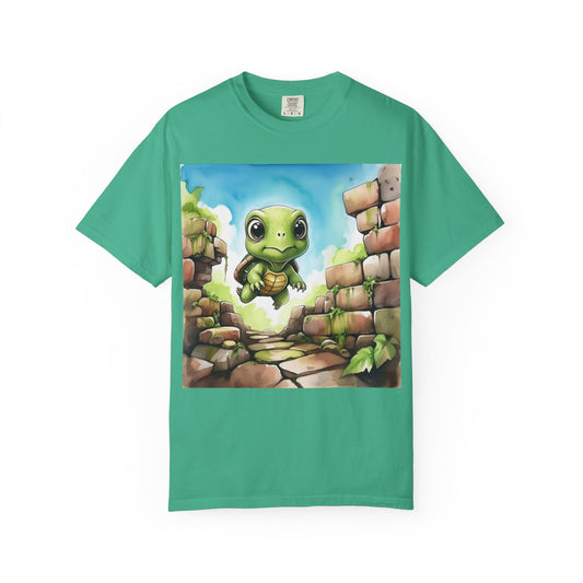 Adventurous Turtle Graphic Unisex T-Shirt