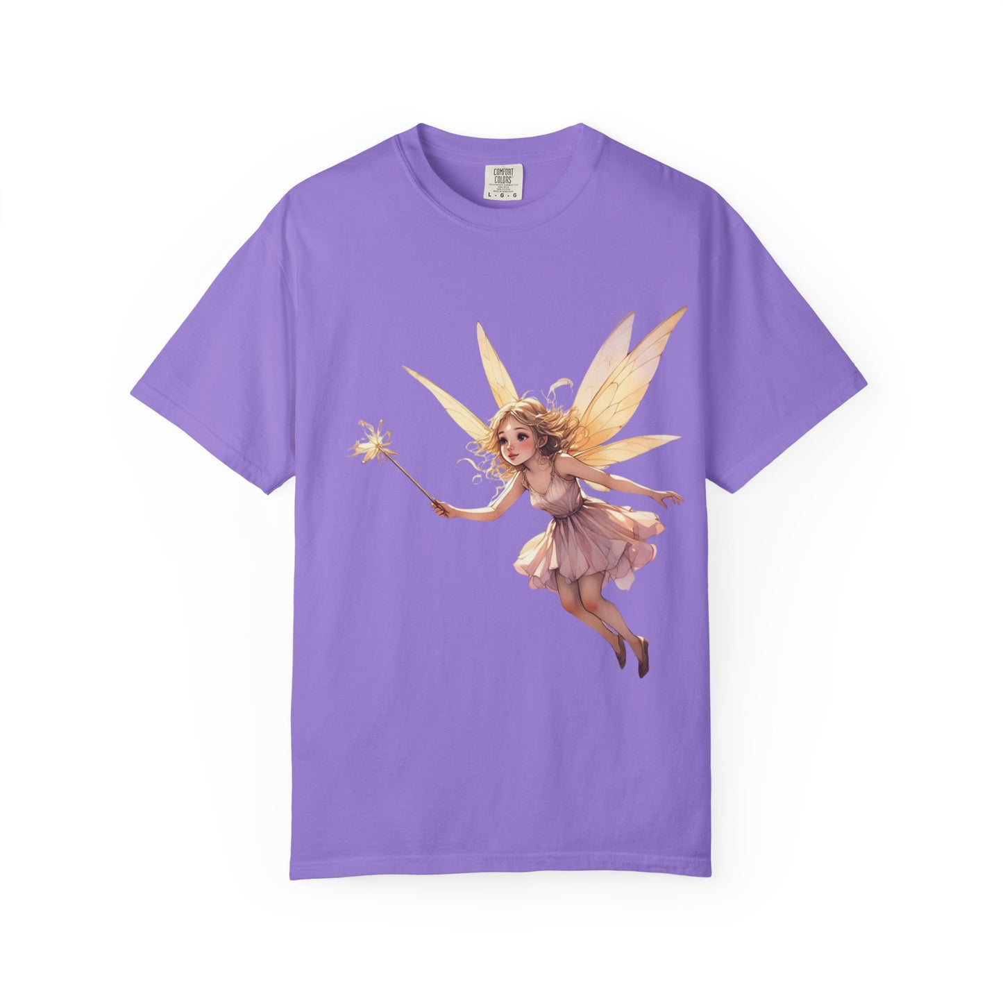 Fairy Magic Garment-Dyed T-Shirt - Whimsical Design for Fantasy Lovers