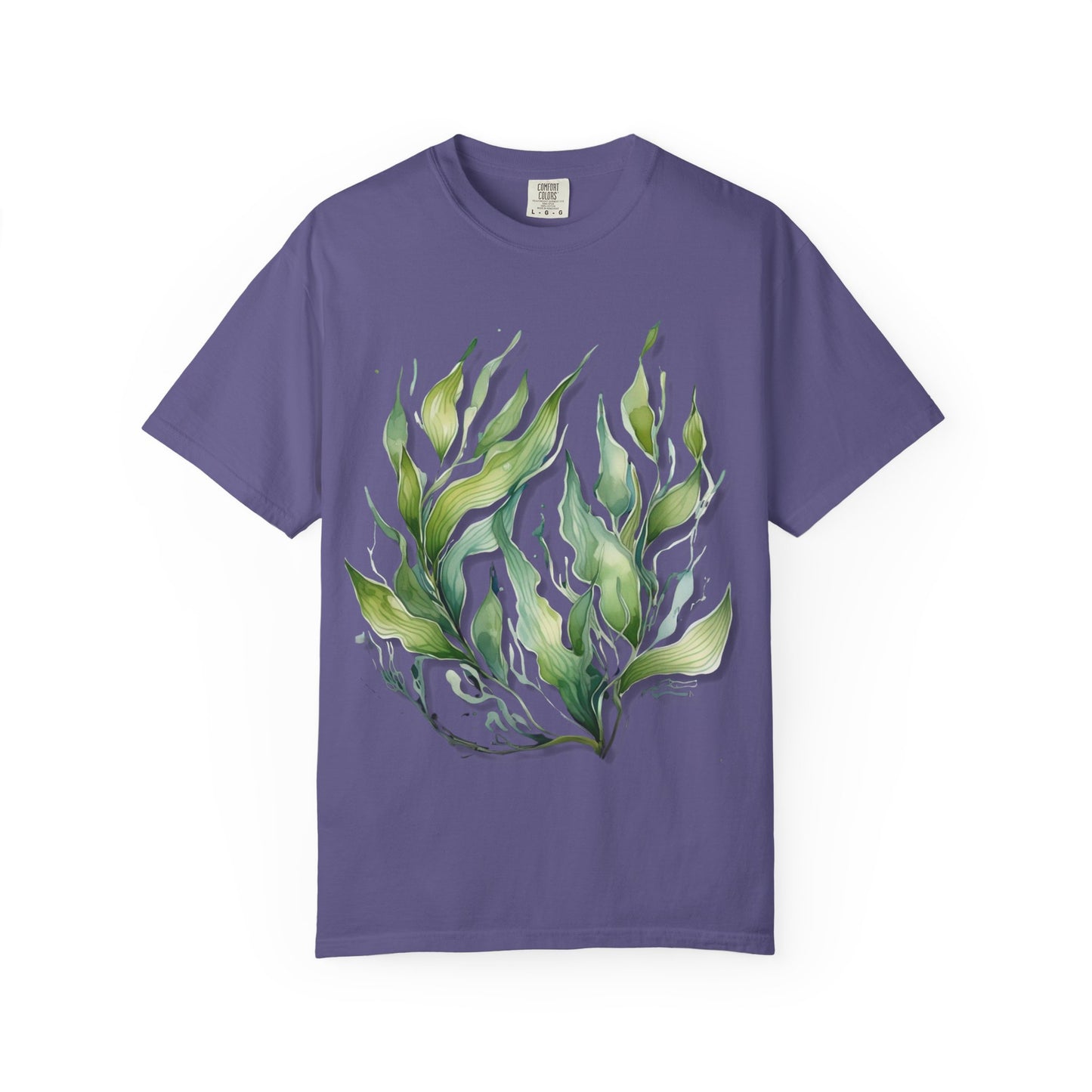 Eco-Friendly Seaweed Design T-Shirt for Nature Lovers