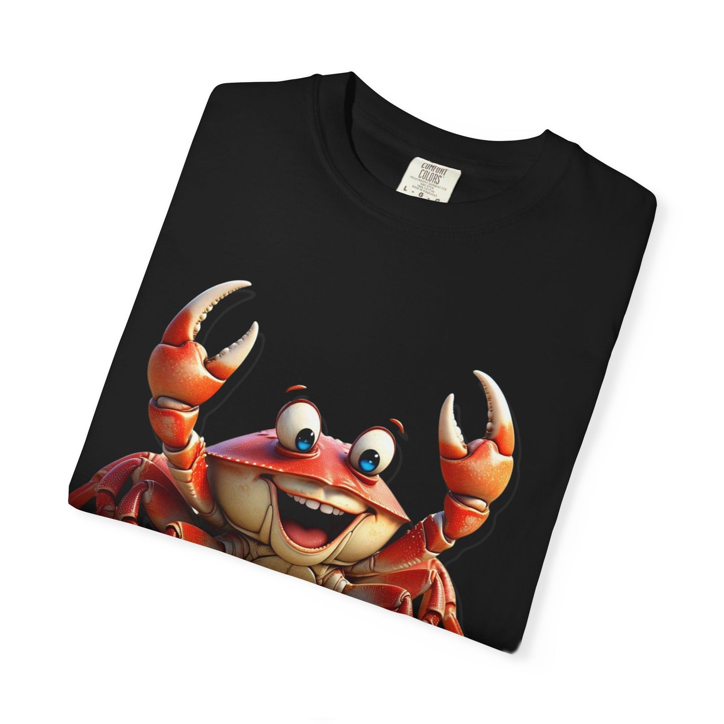 Funny Crab Graphic T-Shirt for Beach Lovers