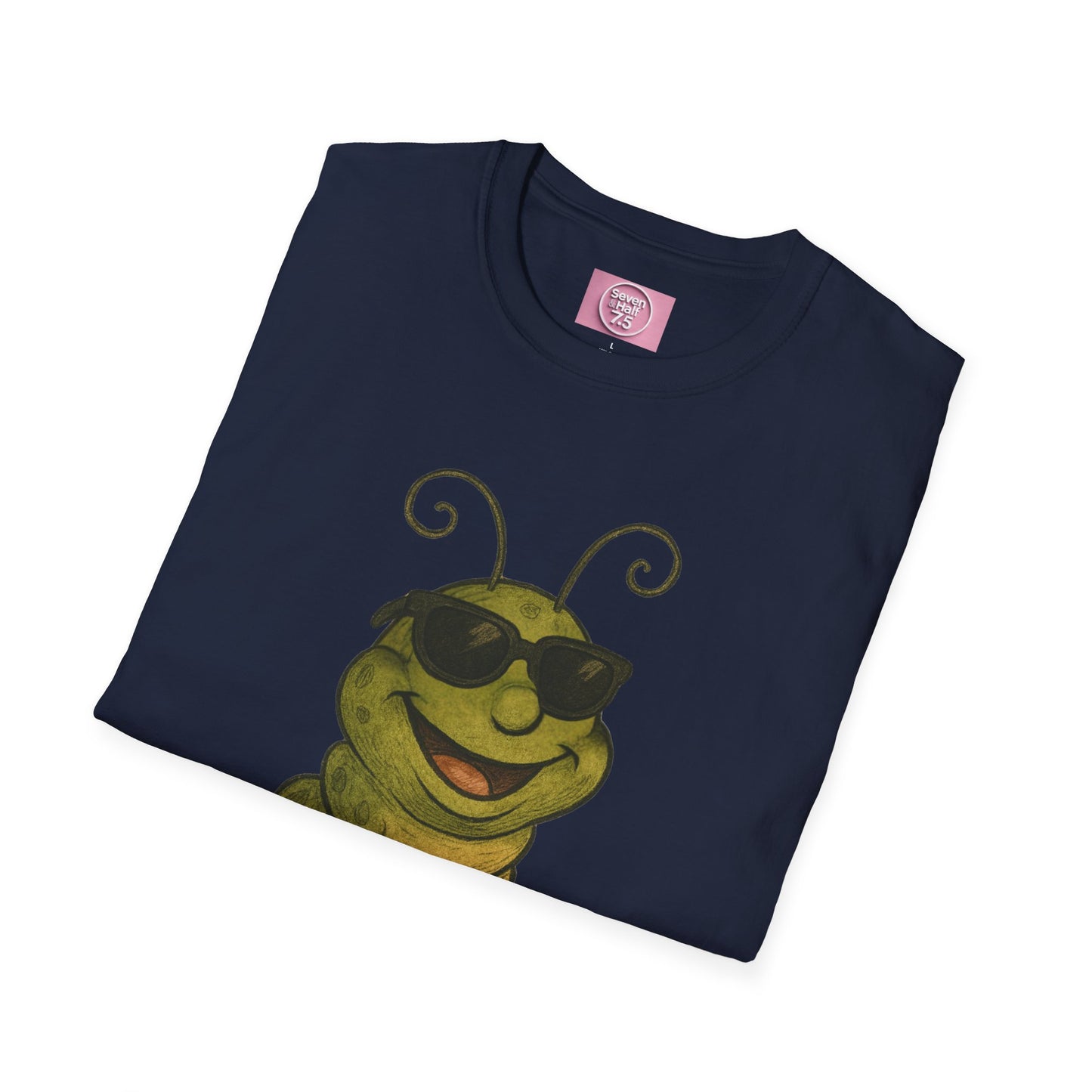 Cool Caterpillar Unisex Softstyle T-Shirt - Fun Graphic Tee for Kids and Adults