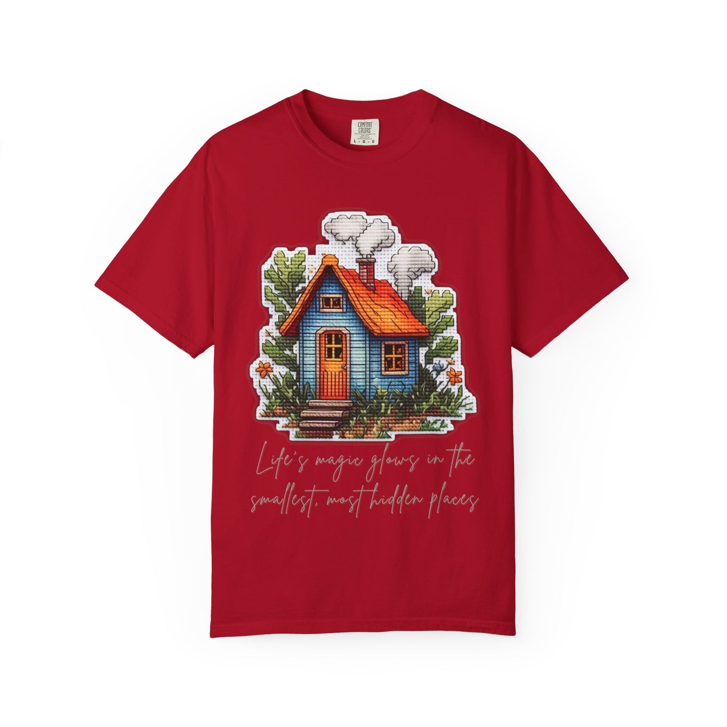 Magical Cottage T-Shirt - Garment-Dyed Unisex Tee