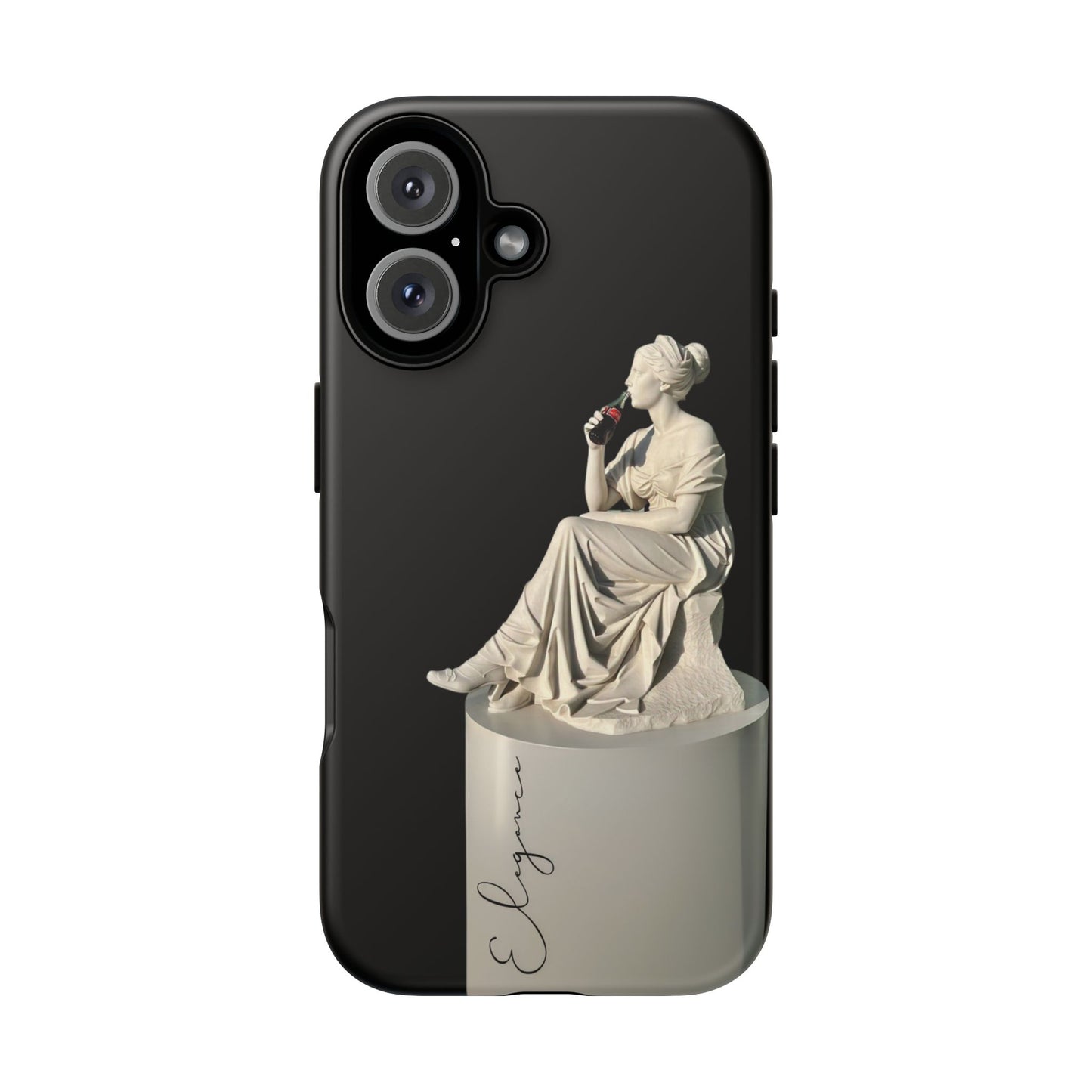 Elegant Phone Case - Stylish Tough Case with Sculpture Design