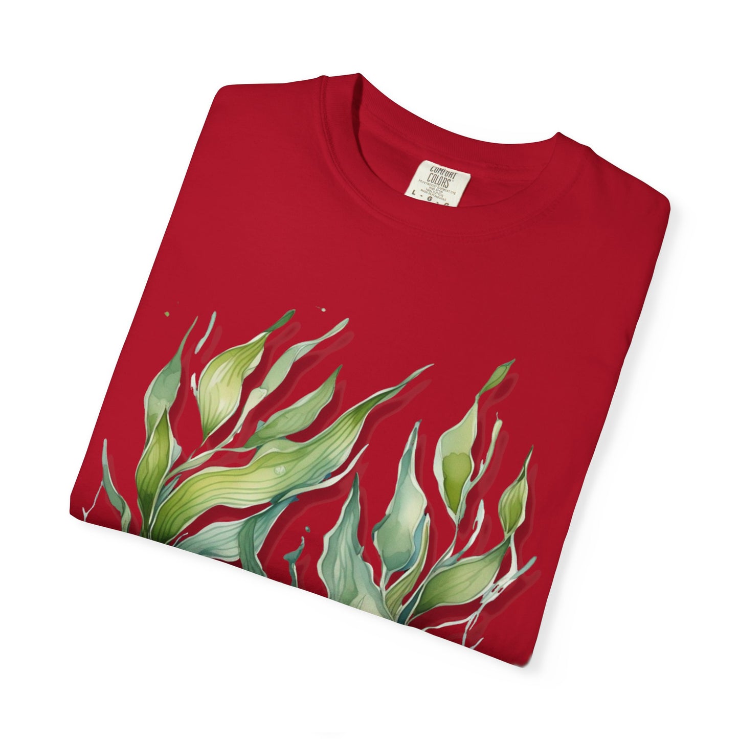 Eco-Friendly Seaweed Design T-Shirt for Nature Lovers