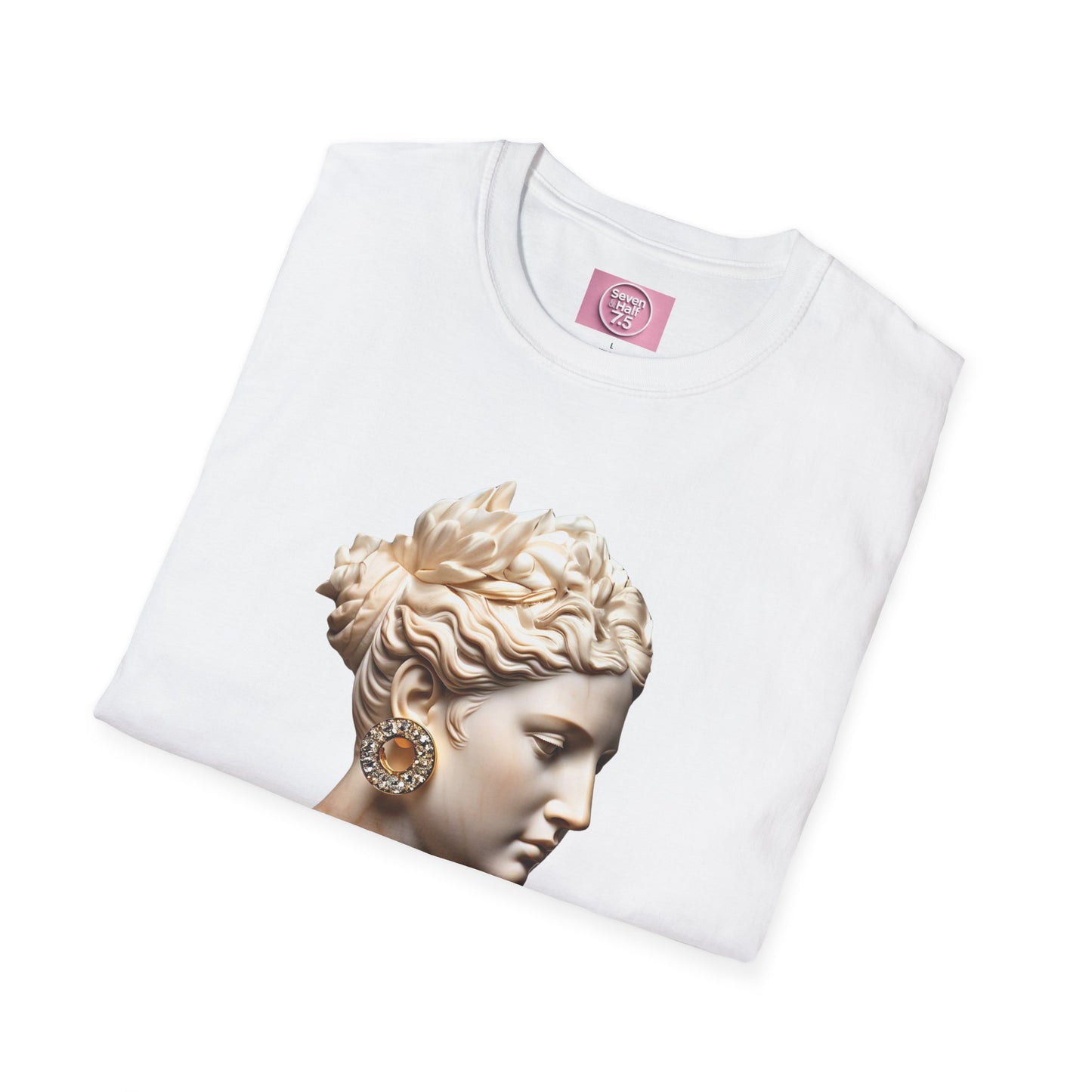 Classical Art  Softstyle T-Shirt - Elegant Athena Design
