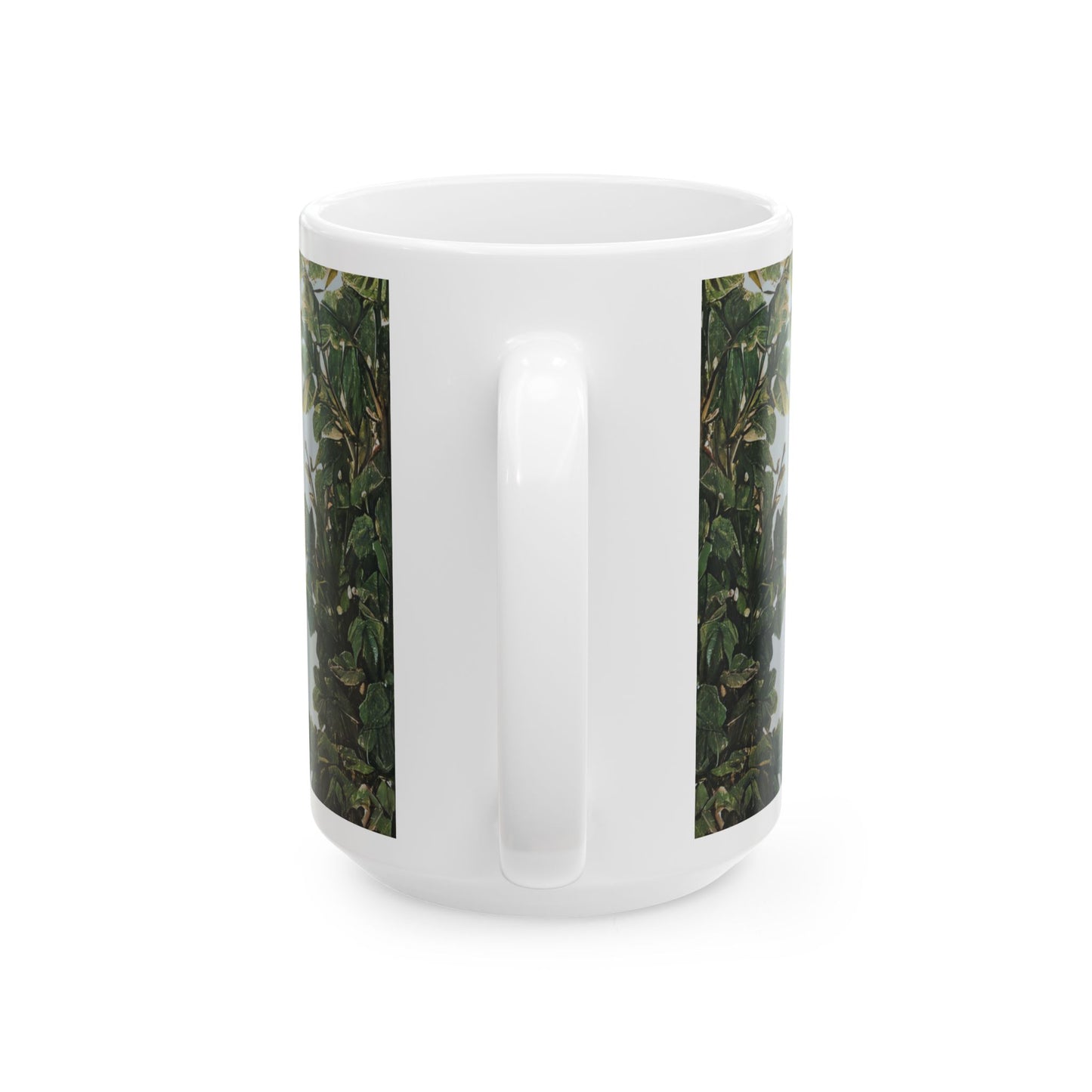 Funny Cartoon Ceramic Mug – Whimsical 11oz & 15oz Cups for Food Lovers