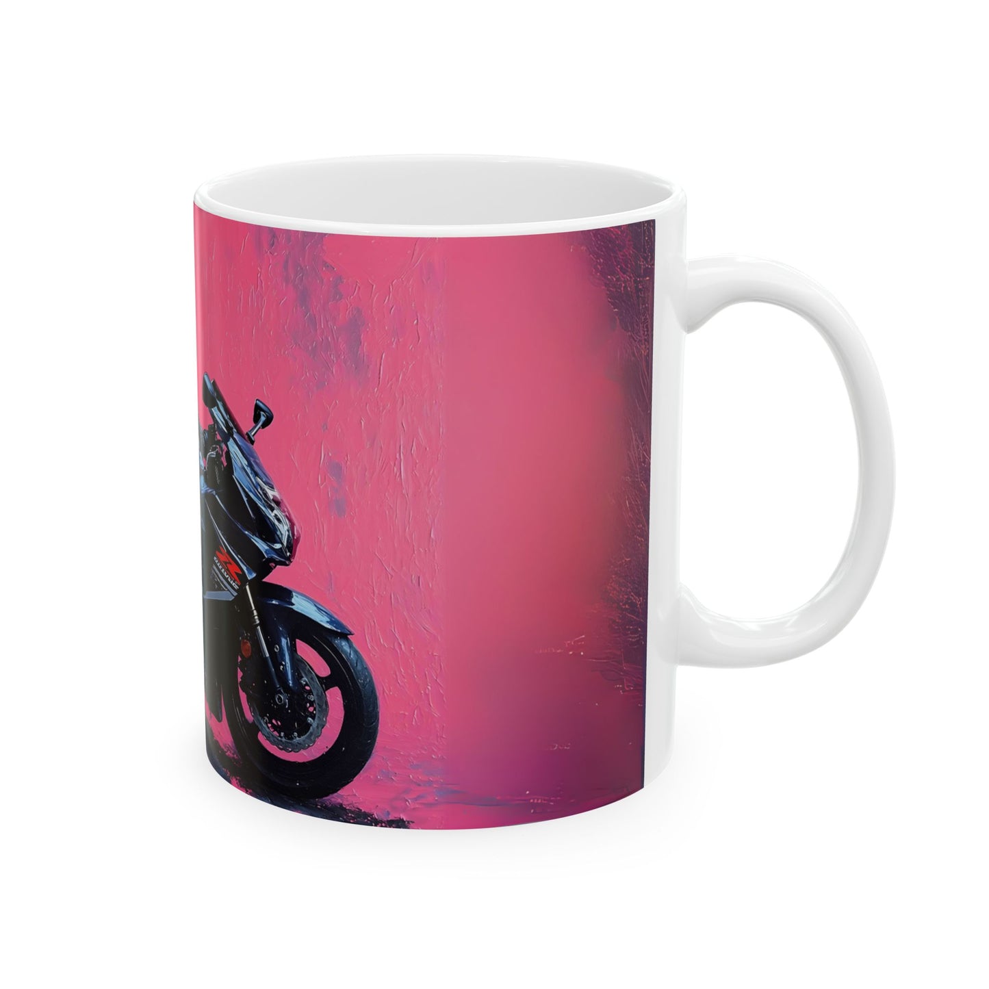 Motorcycle Vibes Ceramic Mug – 11oz & 15oz
