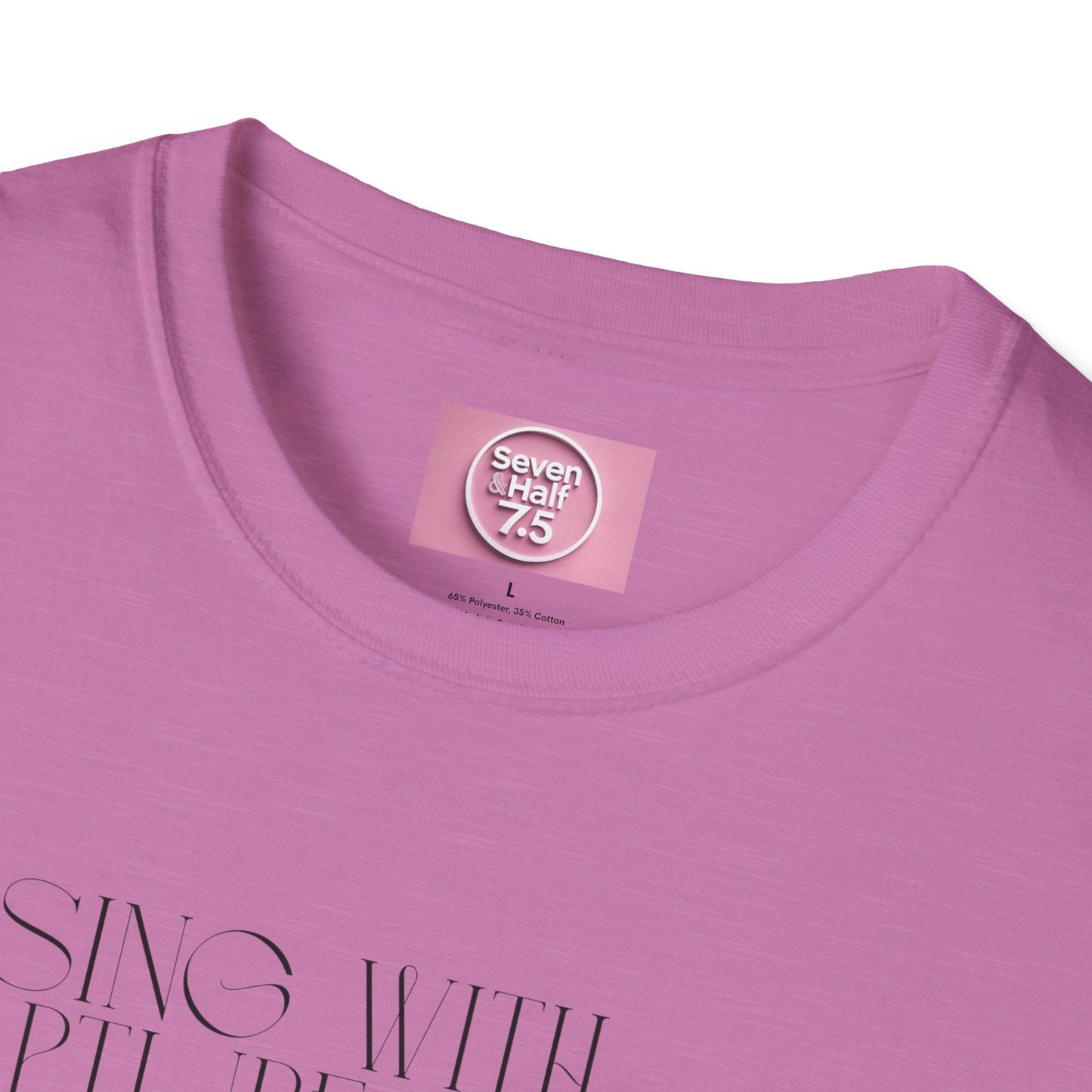 Inspirational Dance Unisex Softstyle T-Shirt - 'Sing with Rapture and Dance Like a Dervish'