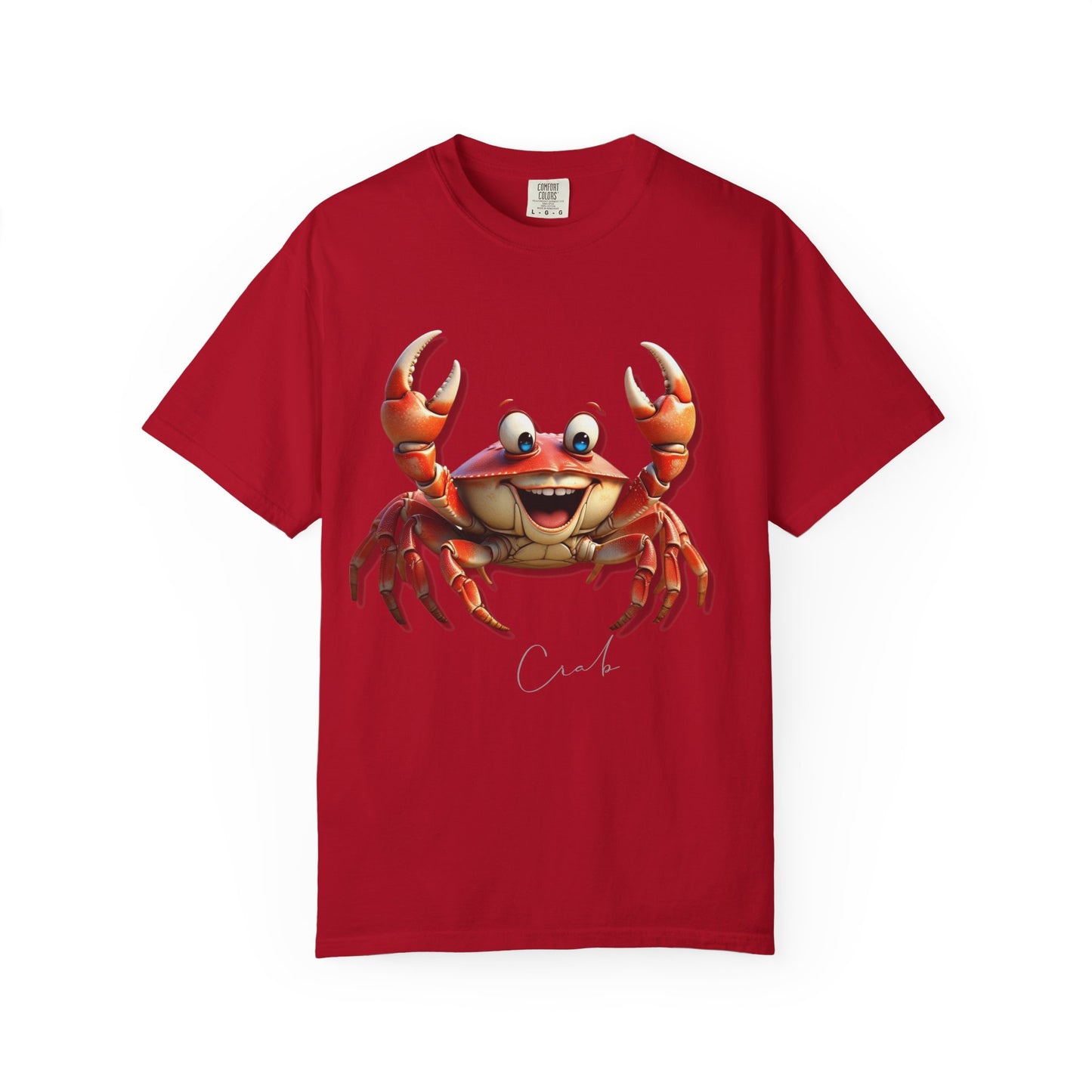 Funny Crab Graphic T-Shirt for Beach Lovers