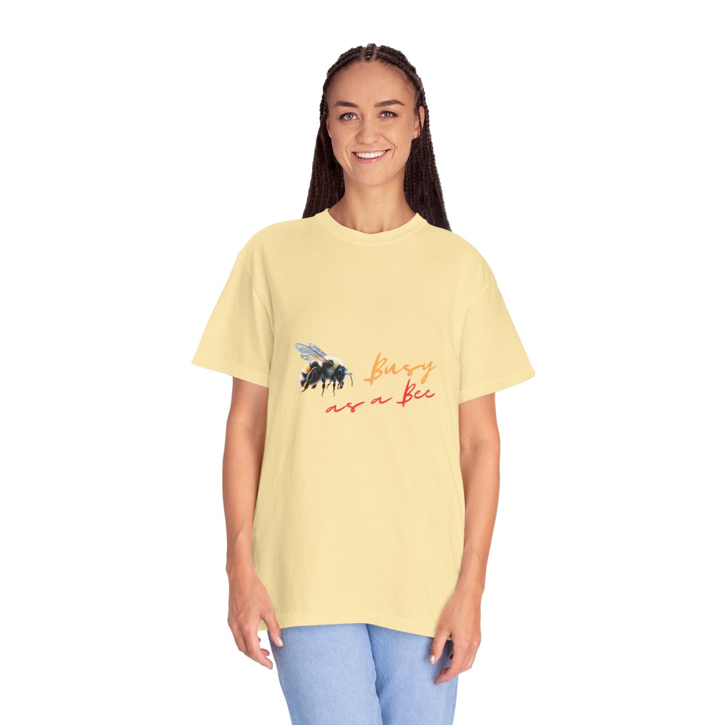 Inspirational Bee T-Shirt for Nature Lovers, Unisex Summer Tee, Gift for Eco-Conscious Friends, Cute Bee Design, Perfect for Earth Day