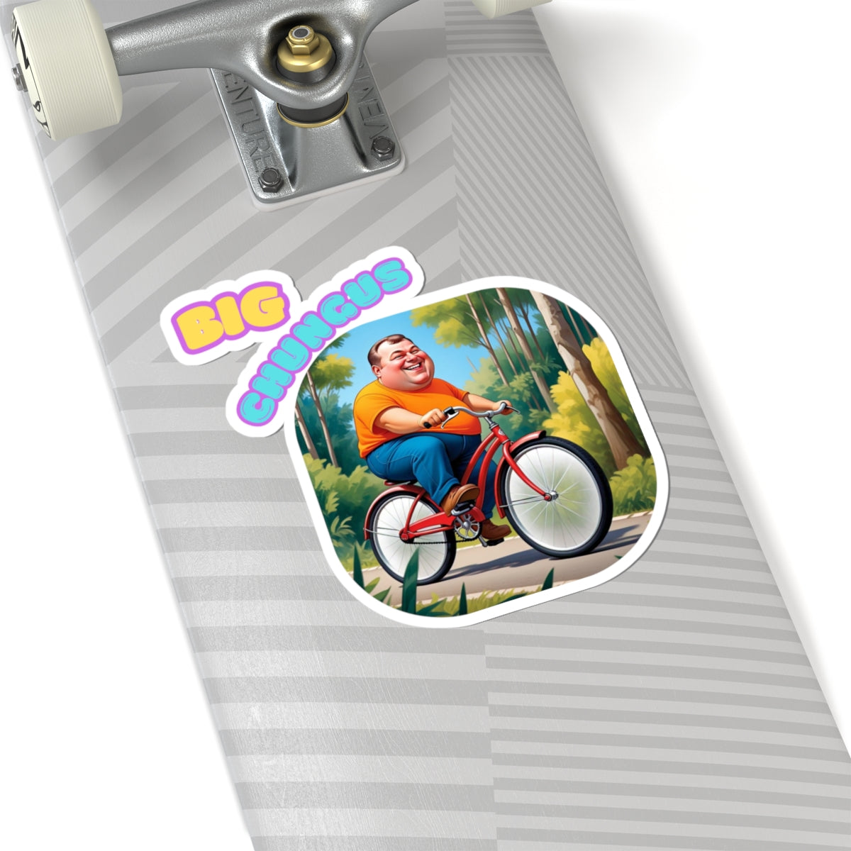 Big Chungus Kiss-Cut Stickers | Fun Vinyl Decals for Laptops & Hydration