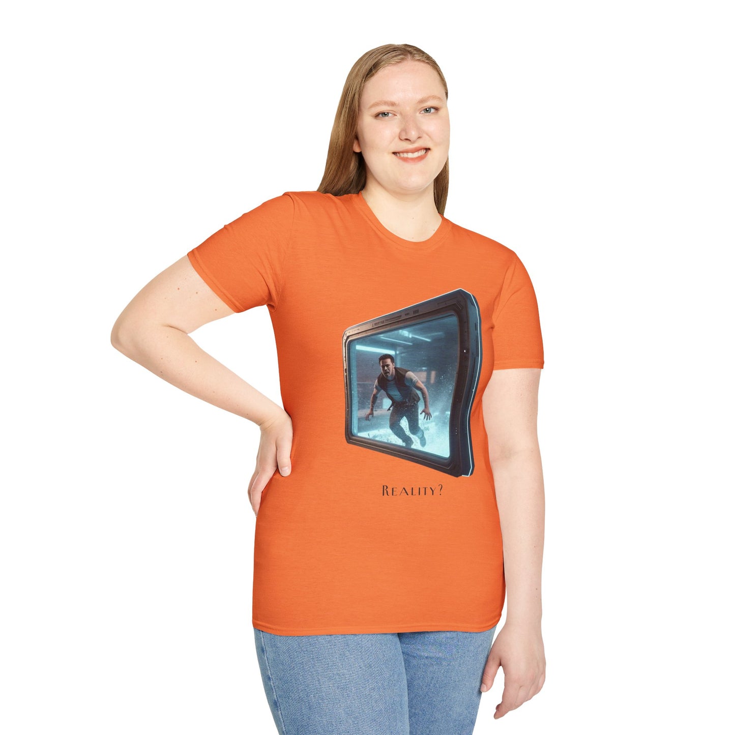 Softstyle T-Shirt - 'Reality?' Graphic Tee for Dreamers