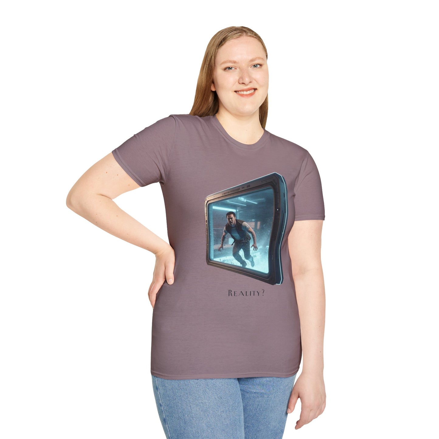 Softstyle T-Shirt - 'Reality?' Graphic Tee for Dreamers