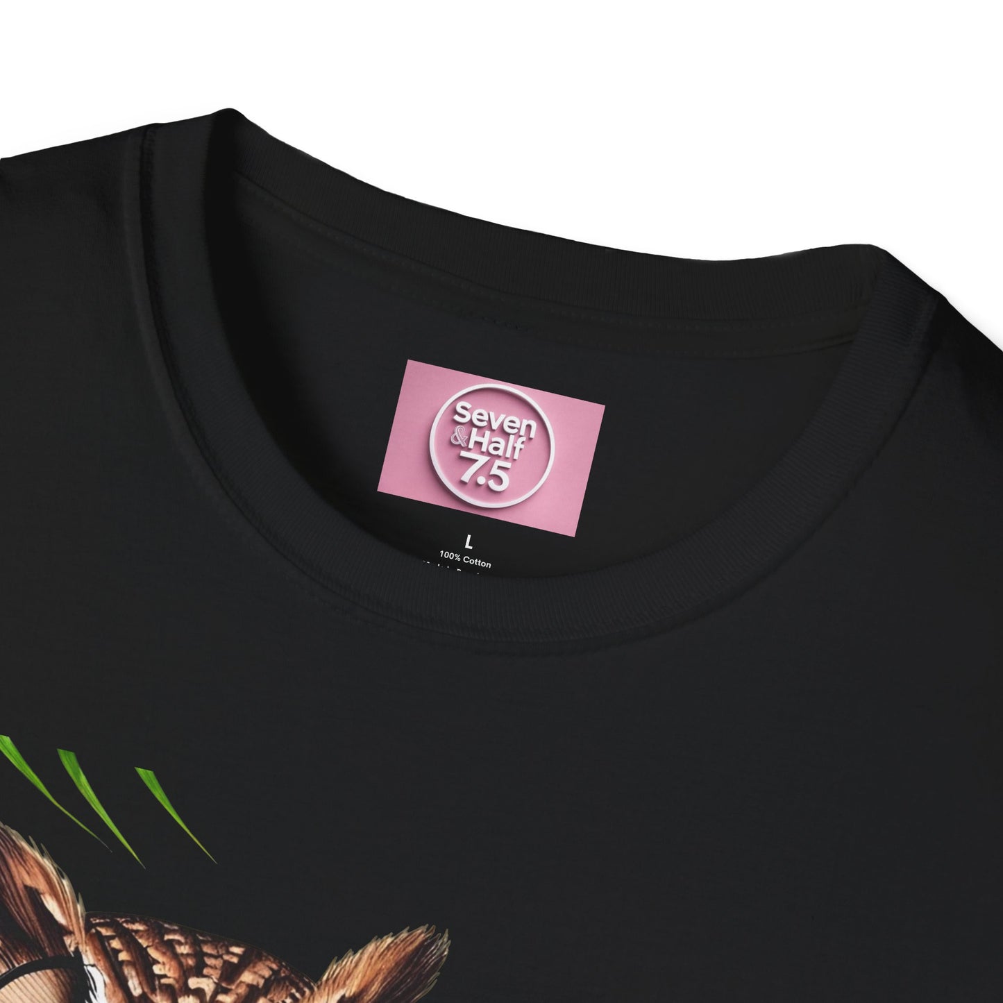Wisdom Owl Unisex Softstyle T-Shirt - Inspirational Nature Tee