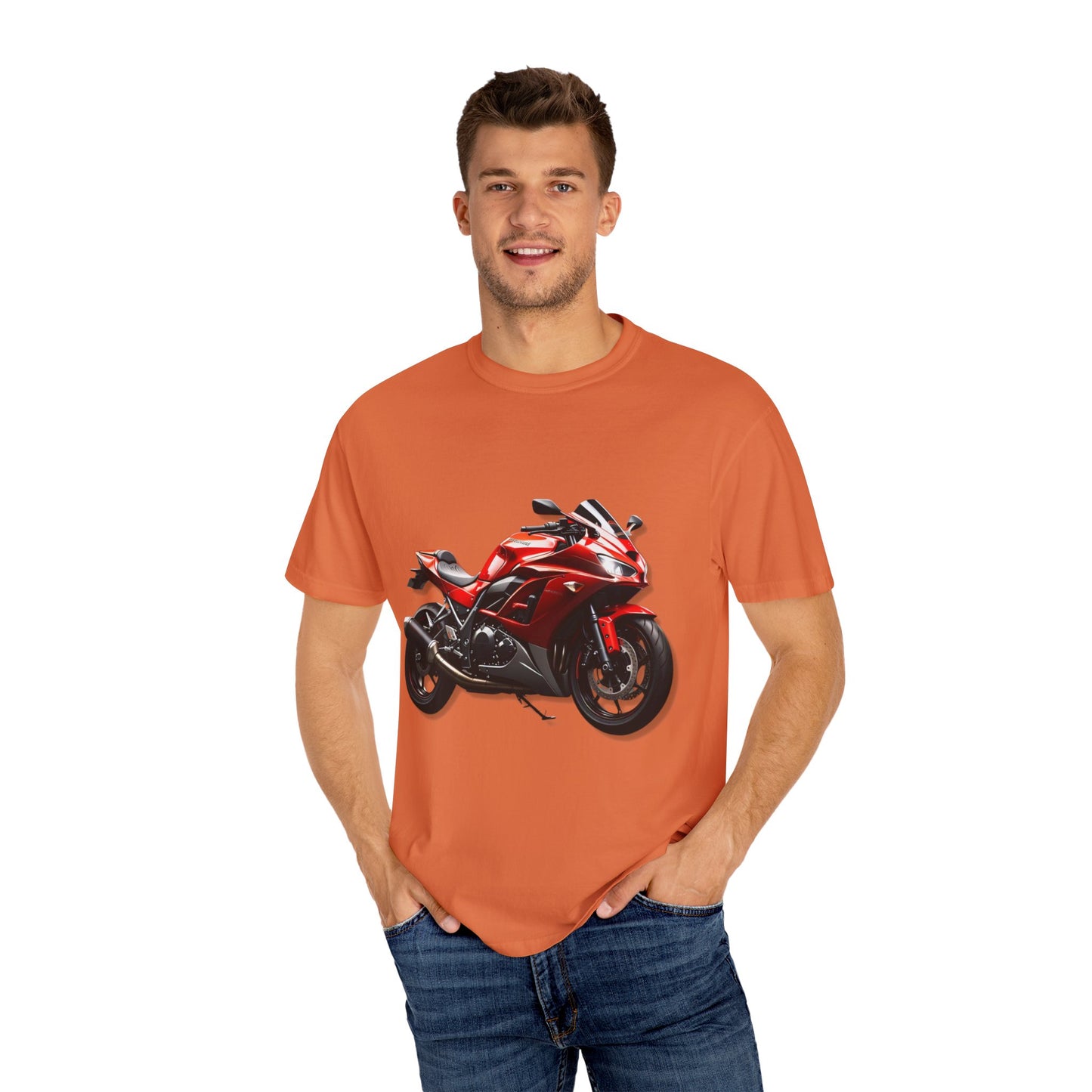 Unisex Motorcycle Graphic T-Shirt - Perfect for Riders and Enthusiasts