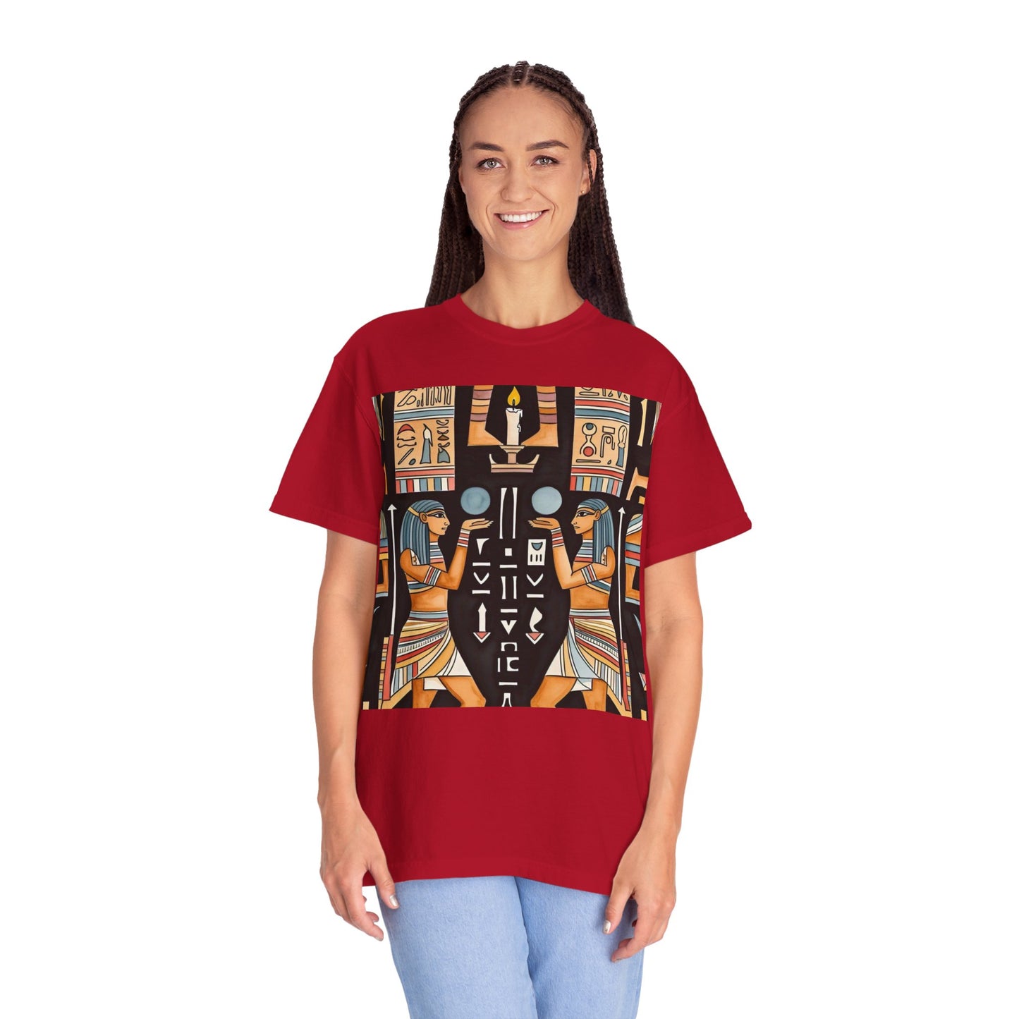 Unisex Egyptian Art T-Shirt | Unique Graphic Tee for History Lovers
