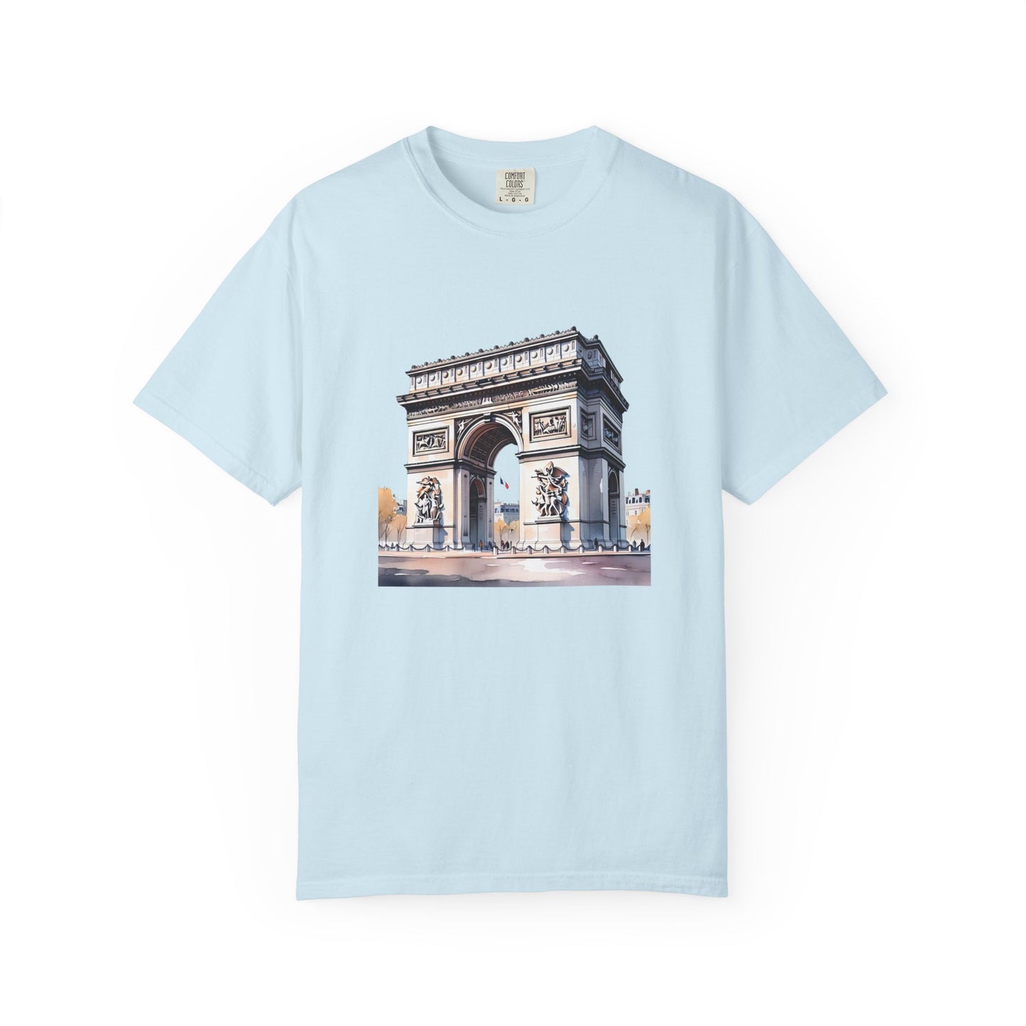 Arc de Triomphe Graphic Unisex T-Shirt - Stylish and Comfortable Casual Wear