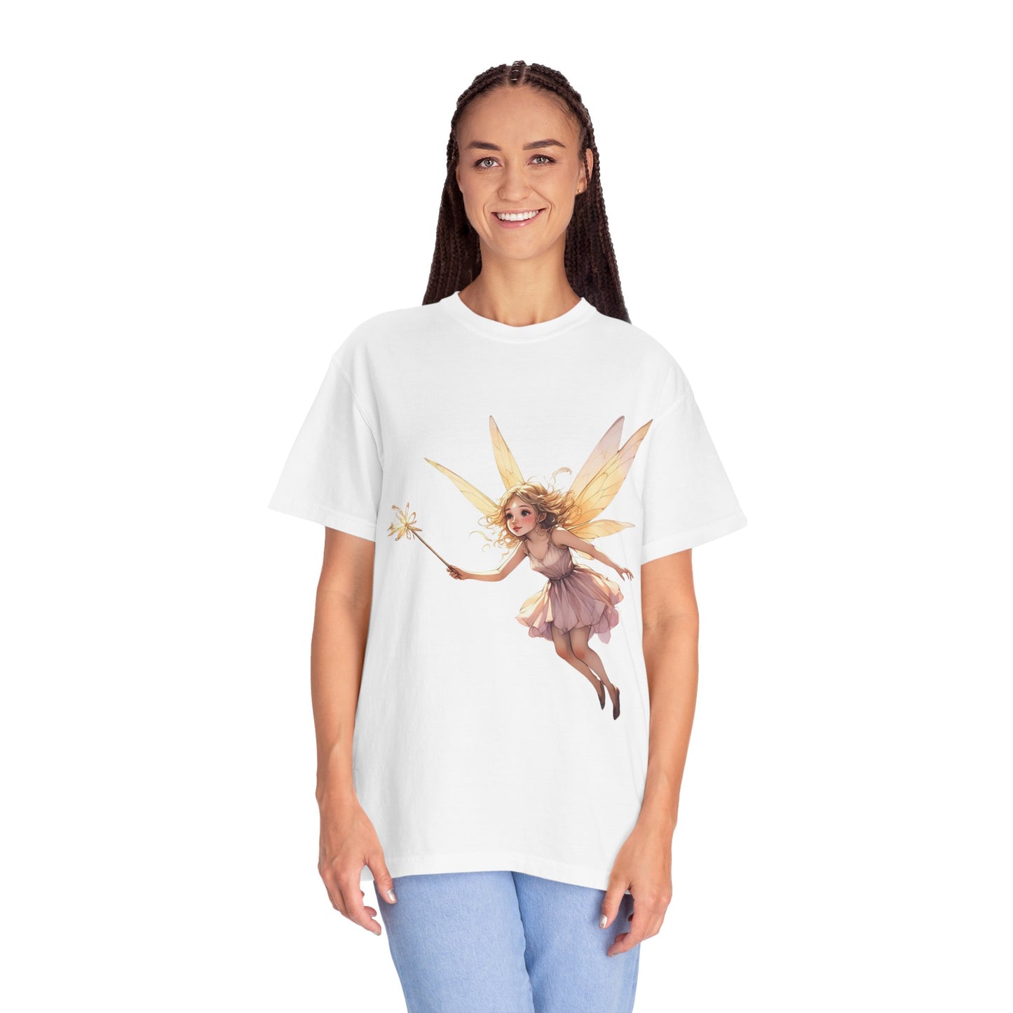 Fairy Magic Garment-Dyed T-Shirt - Whimsical Design for Fantasy Lovers