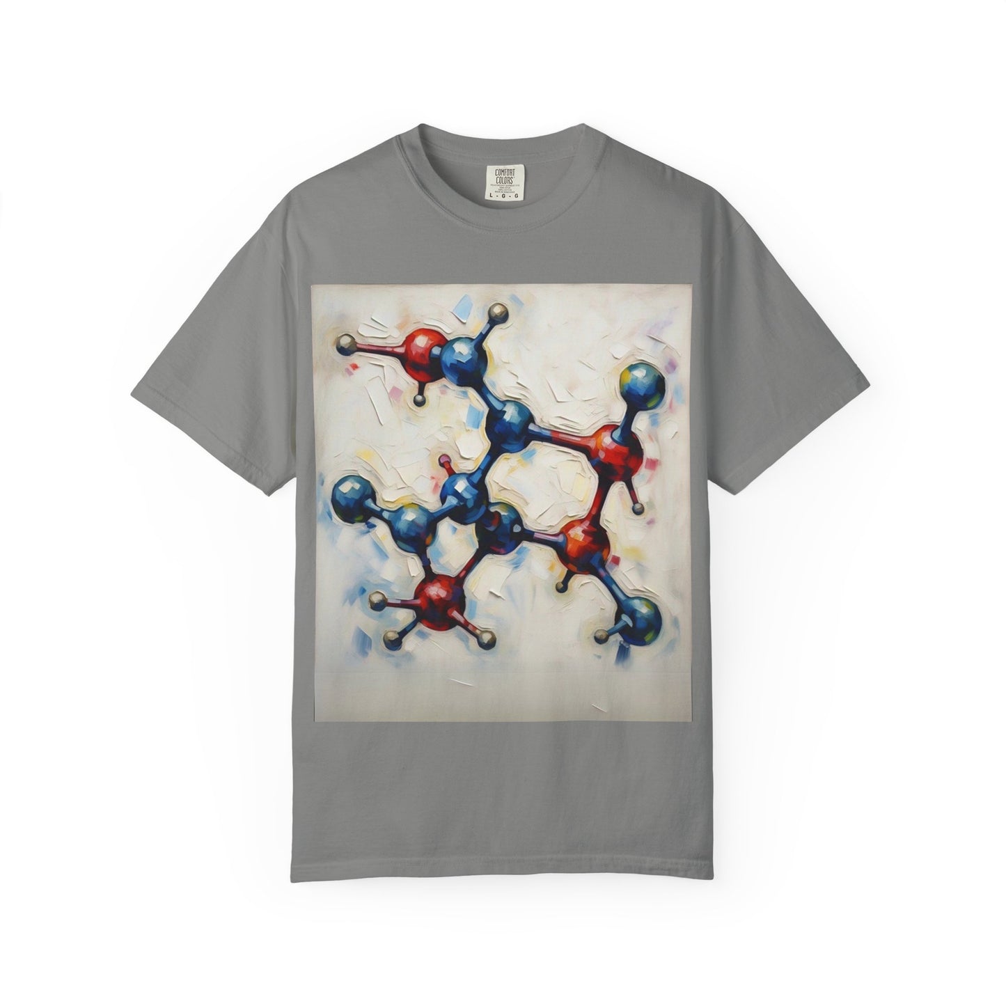 Unisex Artistic Molecule T-Shirt | Science-Inspired Design