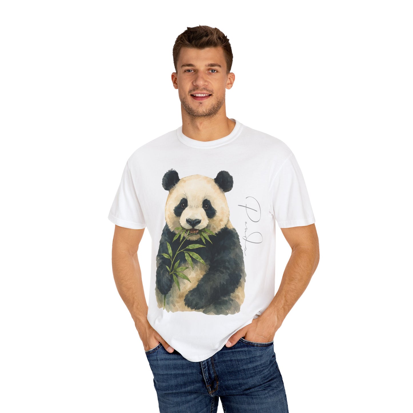 Cute Panda Unisex T-Shirt - Nature Lover's Tee for Wildlife Enthusiasts