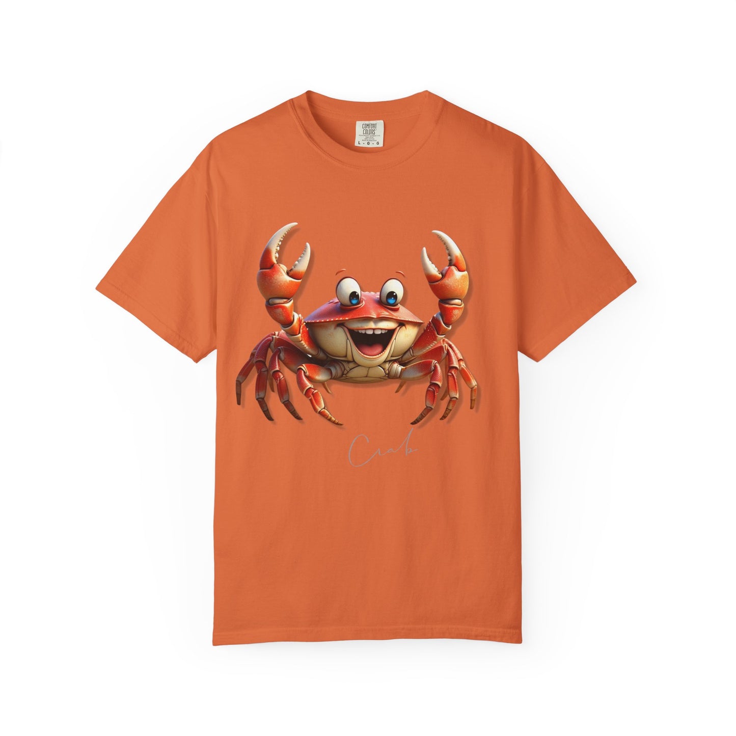 Funny Crab Graphic T-Shirt for Beach Lovers