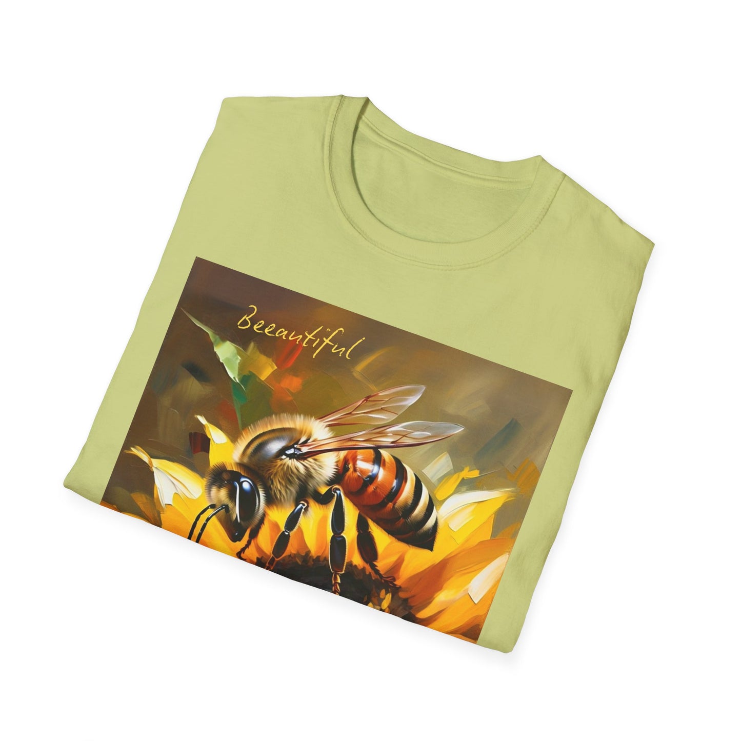 Bee-autiful Unisex Softstyle T-Shirt | Nature Lover's Gift | Perfect for Spring & Summer