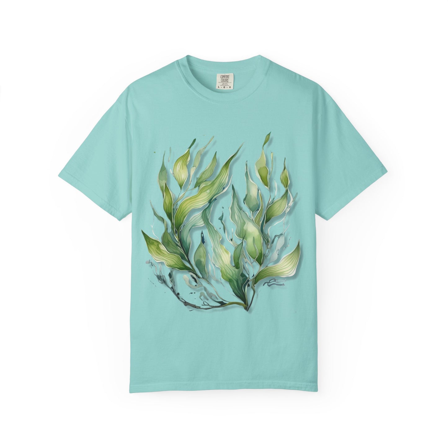 Eco-Friendly Seaweed Design T-Shirt for Nature Lovers