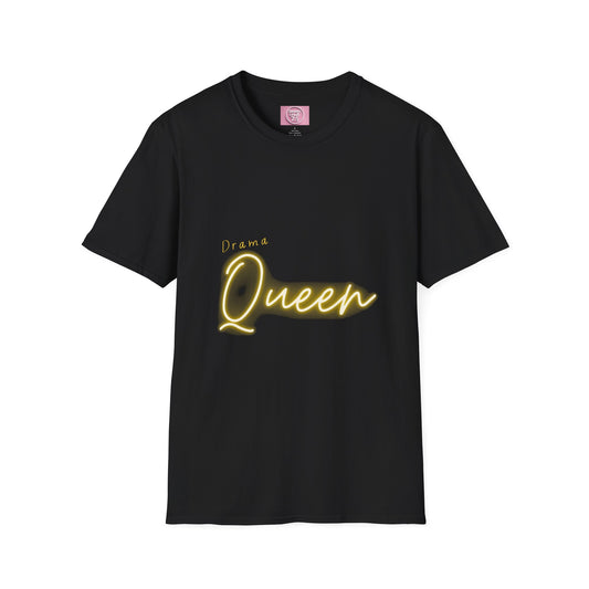 Drama Queen Unisex Softstyle T-Shirt - Perfect for Fun Nights Out & Celebrations