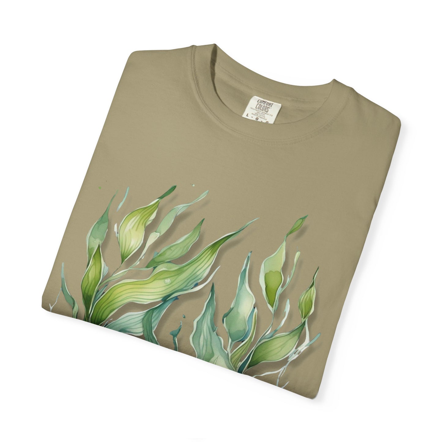 Eco-Friendly Seaweed Design T-Shirt for Nature Lovers