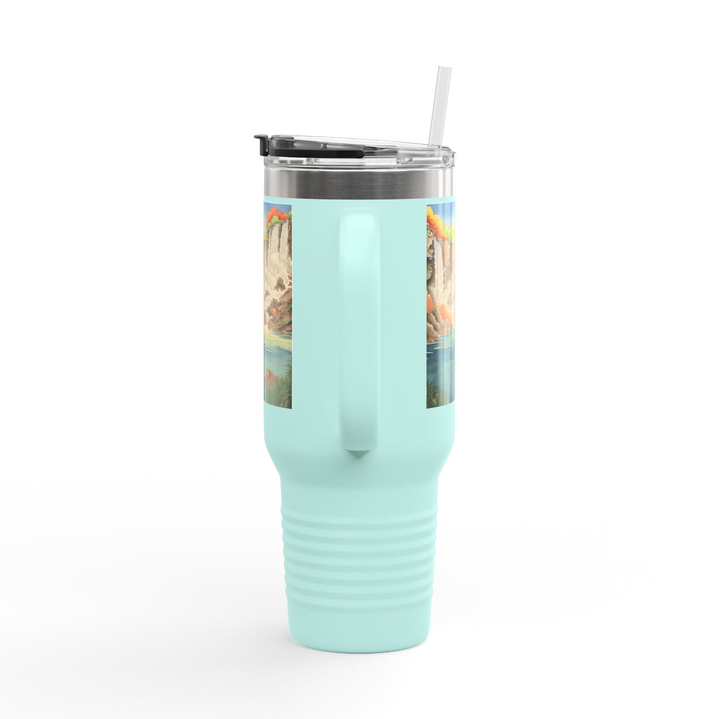 Scenic Insulated Travel Mug - 40oz Adventure Companion for Nature Lovers