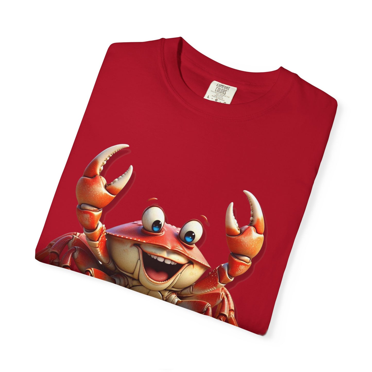 Funny Crab Graphic T-Shirt for Beach Lovers
