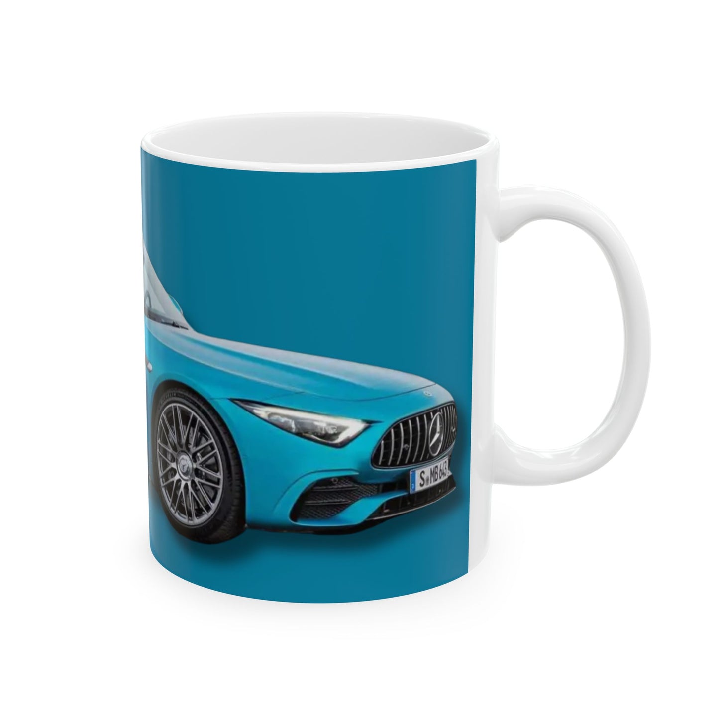 Luxury Sports Car Ceramic Mug - Perfect Gift for Auto Enthusiasts
