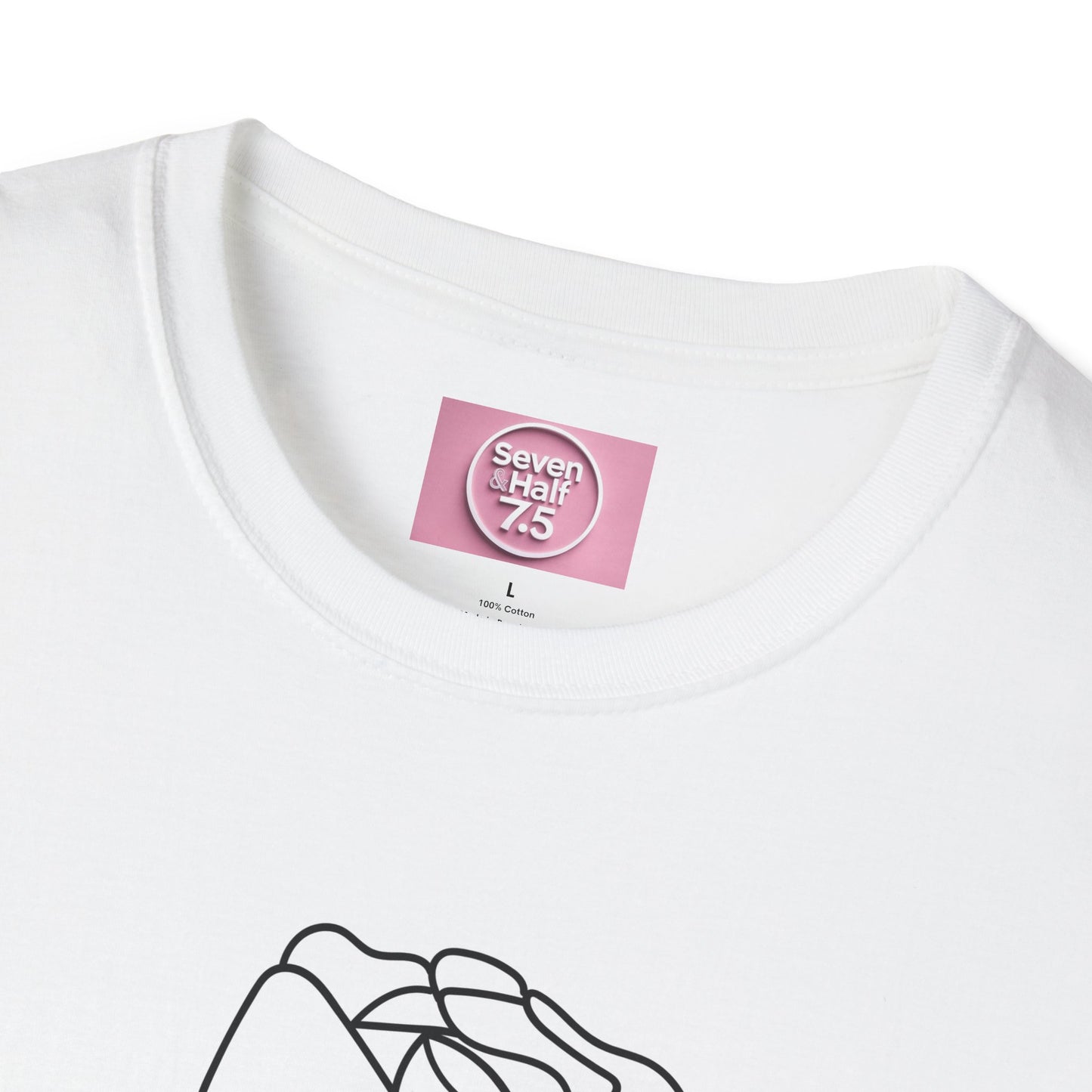 Minimalist Floral Unisex Softstyle T-Shirt - Perfect for Everyday Wear