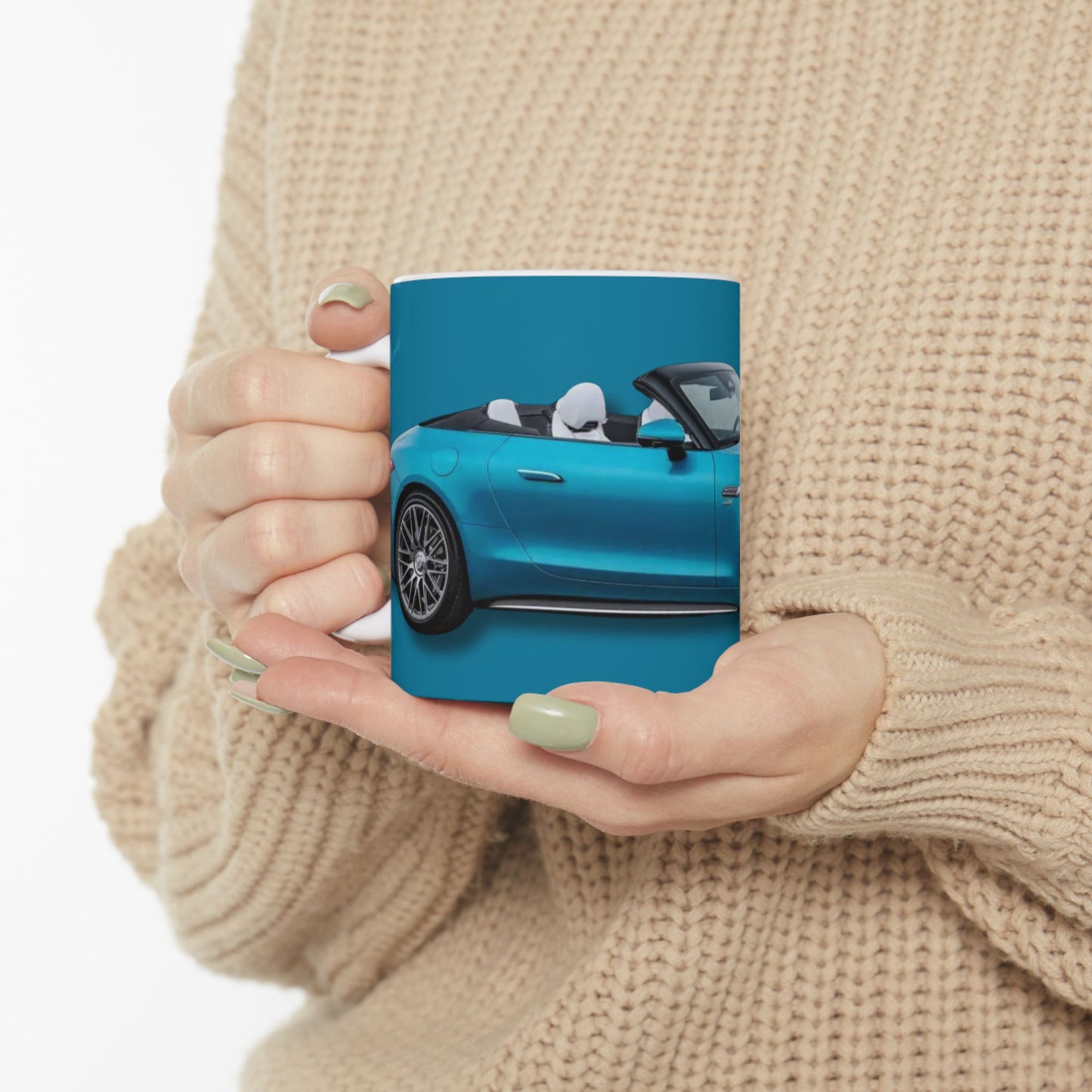 Luxury Sports Car Ceramic Mug - Perfect Gift for Auto Enthusiasts