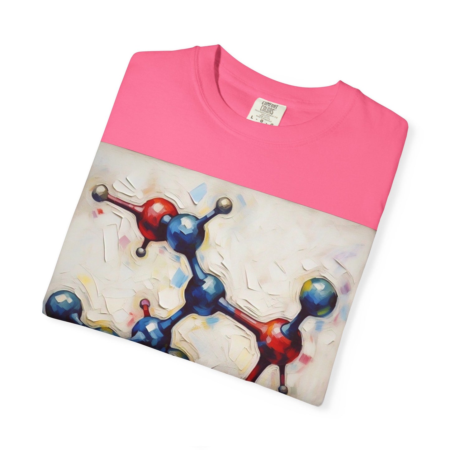 Unisex Artistic Molecule T-Shirt | Science-Inspired Design