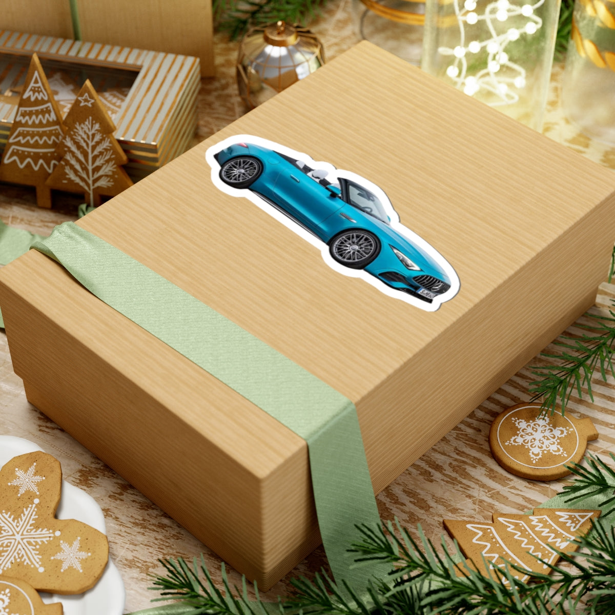 Luxury Sports Car Kiss-Cut Stickers - Perfect for Car Enthusiasts