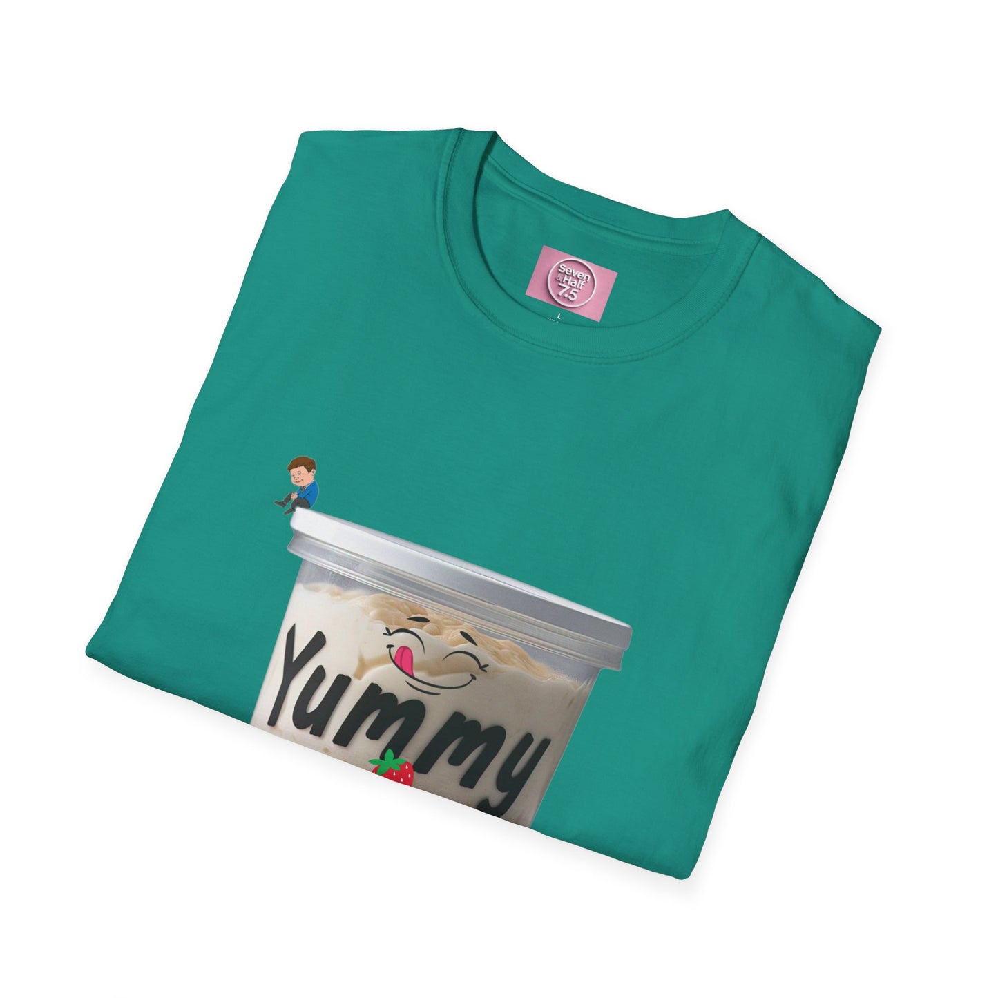 Yummy Protein Unisex Softstyle T-Shirt - Fun Fitness Apparel