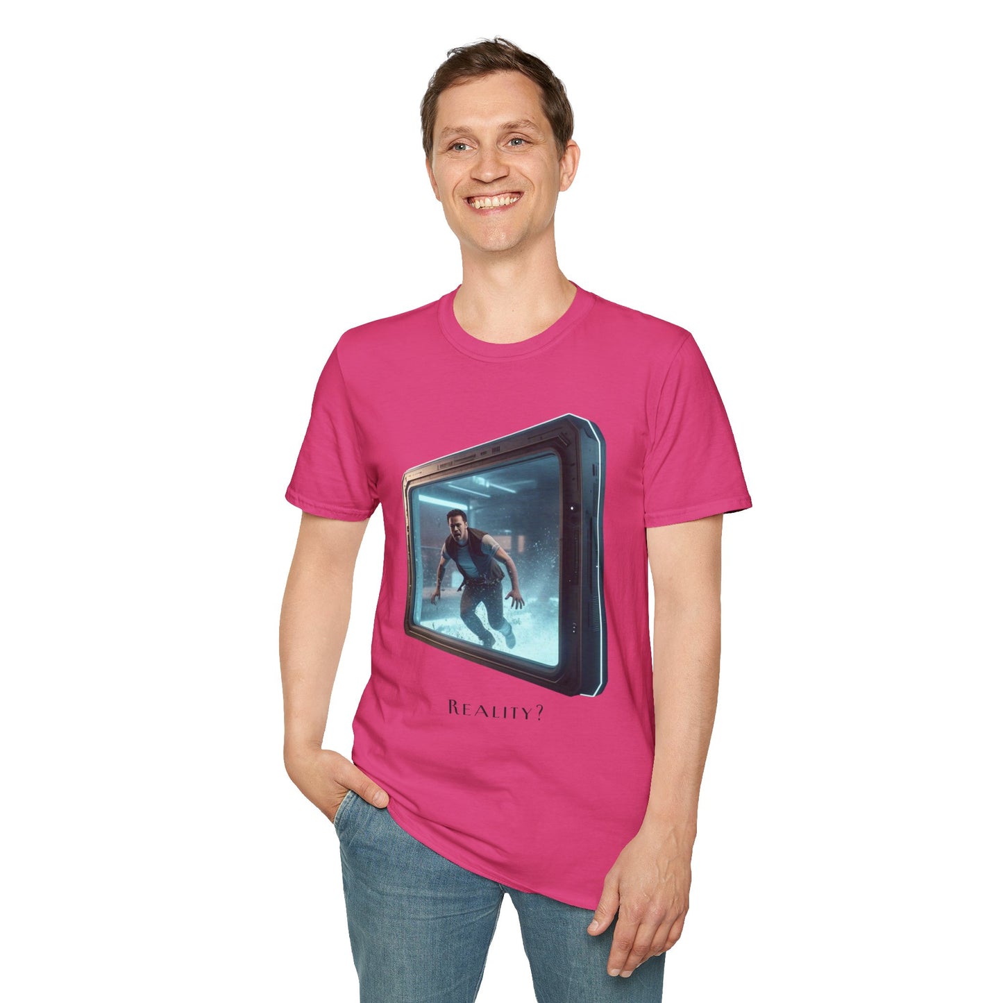 Softstyle T-Shirt - 'Reality?' Graphic Tee for Dreamers