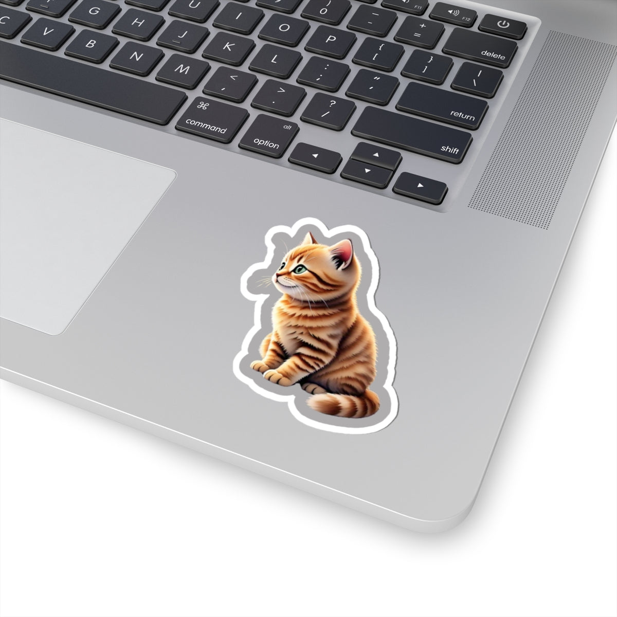 Adorable Cat Kiss-Cut Stickers - Perfect for Cat Lovers, Laptops & Decor
