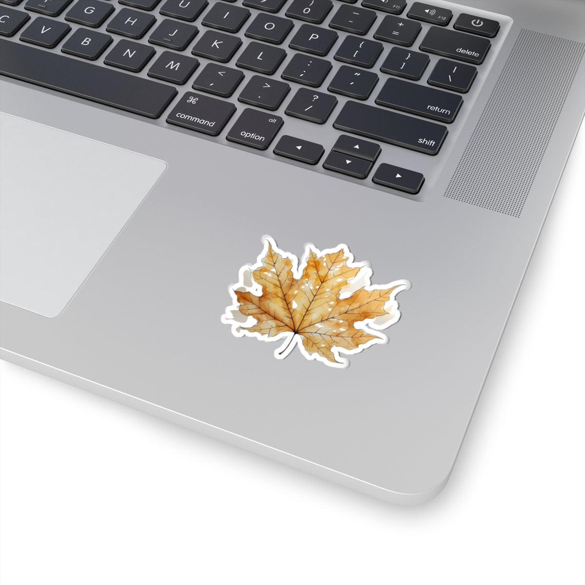 Autumn Leaf Kiss-Cut Stickers - Waterproof, Ideal for Laptops & Journals