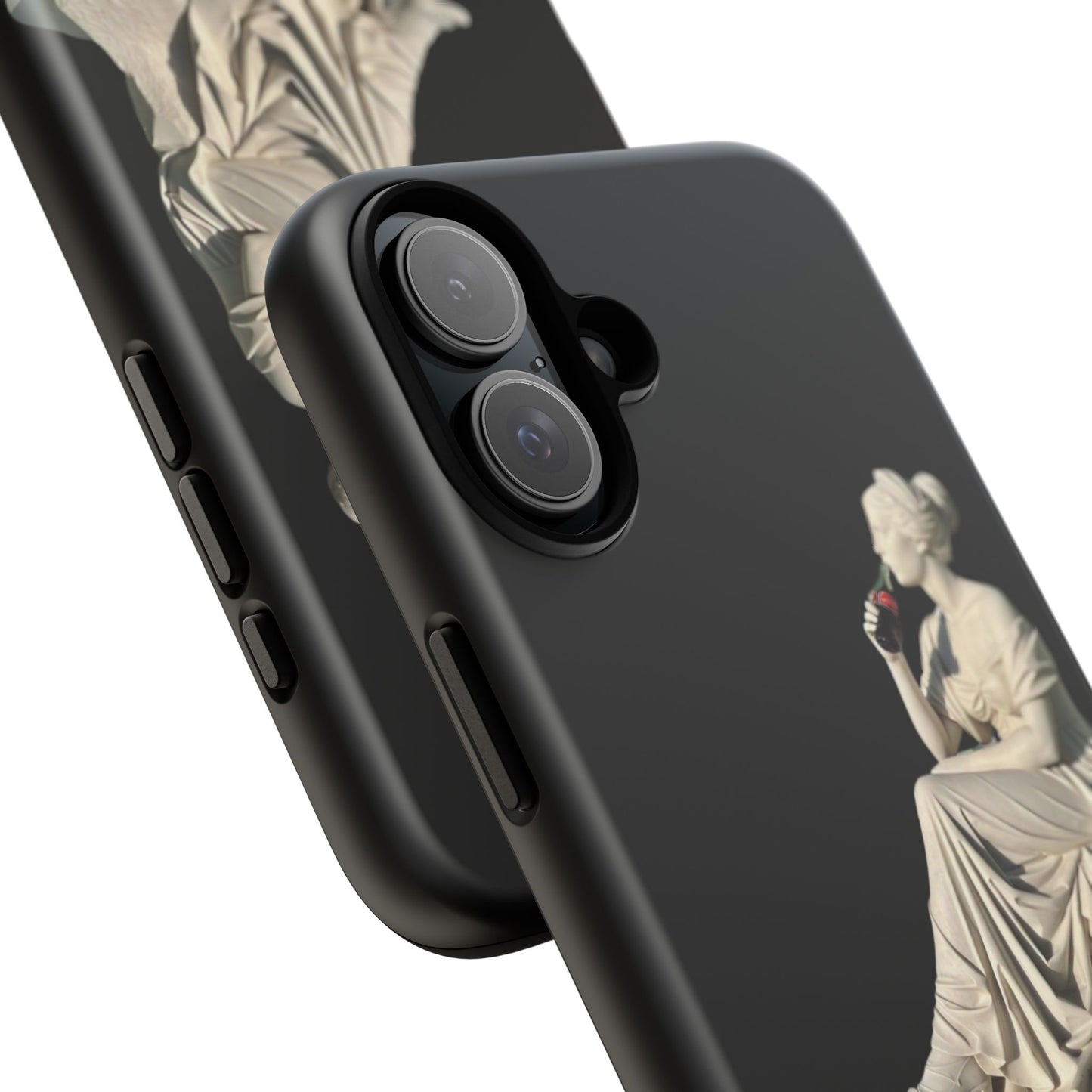 Elegant Phone Case - Stylish Tough Case with Sculpture Design