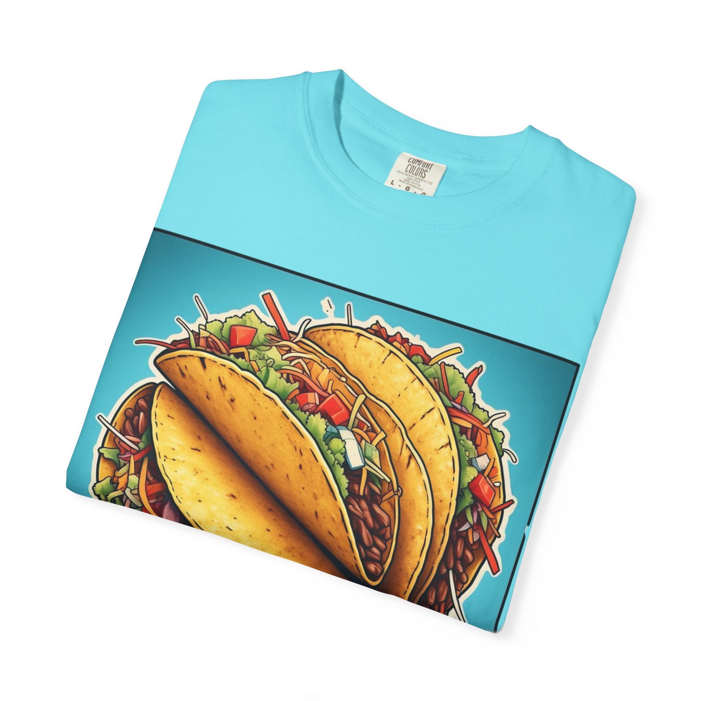 Funny Taco Graphic Unisex T-Shirt - "Abs are Great, But Have You Tried Tacos?"