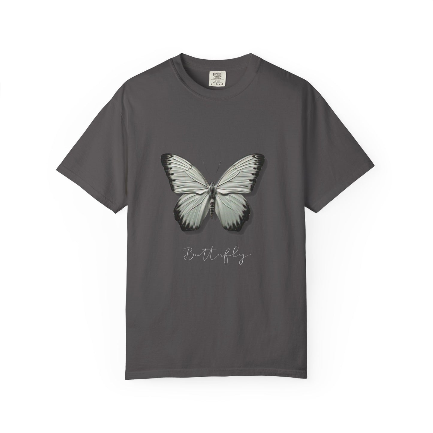 Butterfly Unisex Garment-Dyed T-Shirt – Nature-Inspired Casual Wear