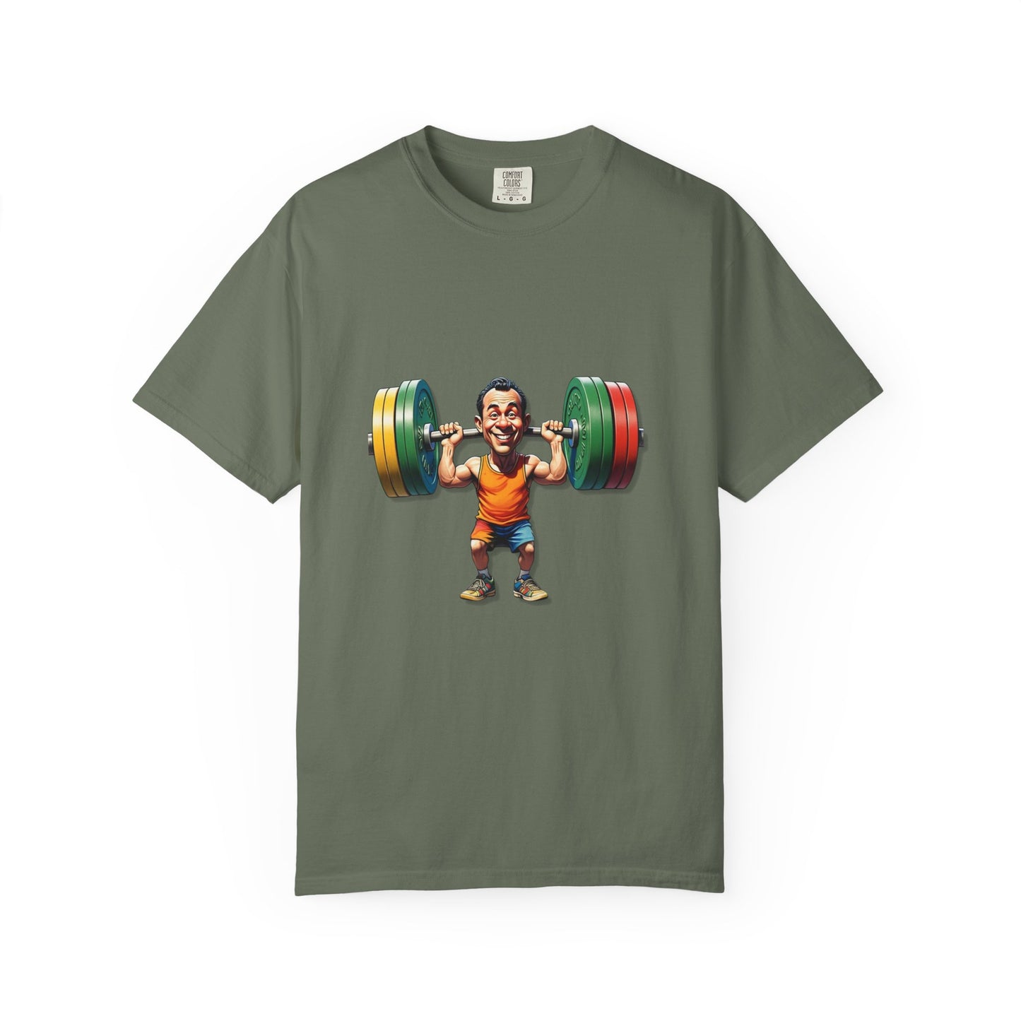 Funny Weightlifting T-Shirt - Unisex Garment-Dyed Tee for Fitness Enthusiasts